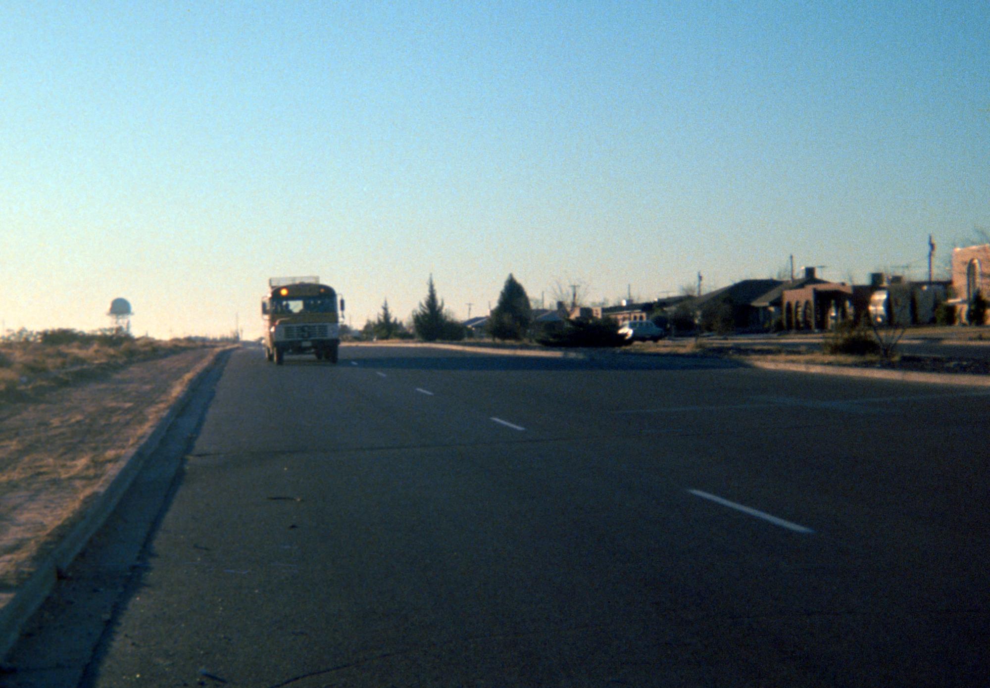 Socorro High School Texas (1979-1983) - Morning Bus