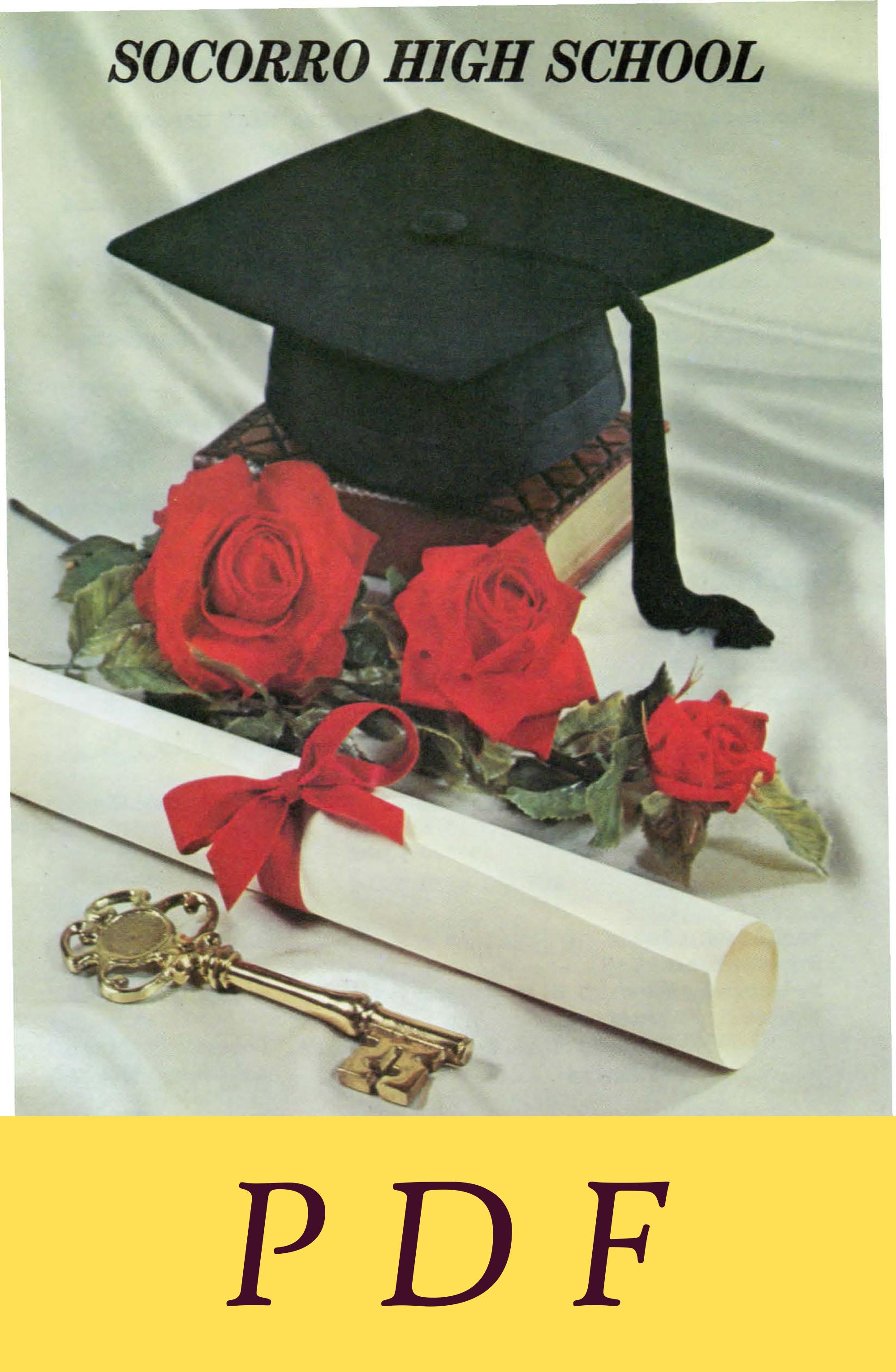 Socorro High School Texas (1979-1983) - Socorro High School Class Of 83 Graduation Program