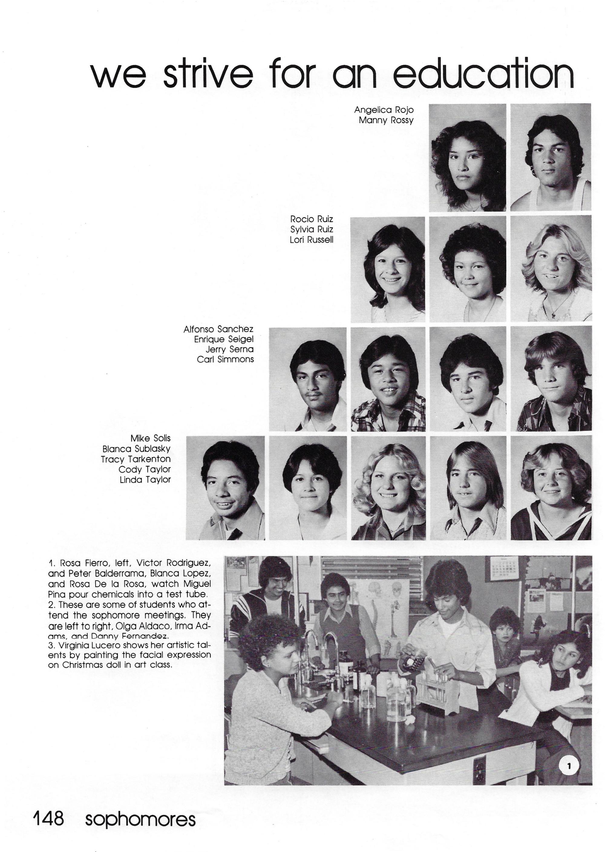 El Chato SHS Yearbook (1980) - El Chato #148