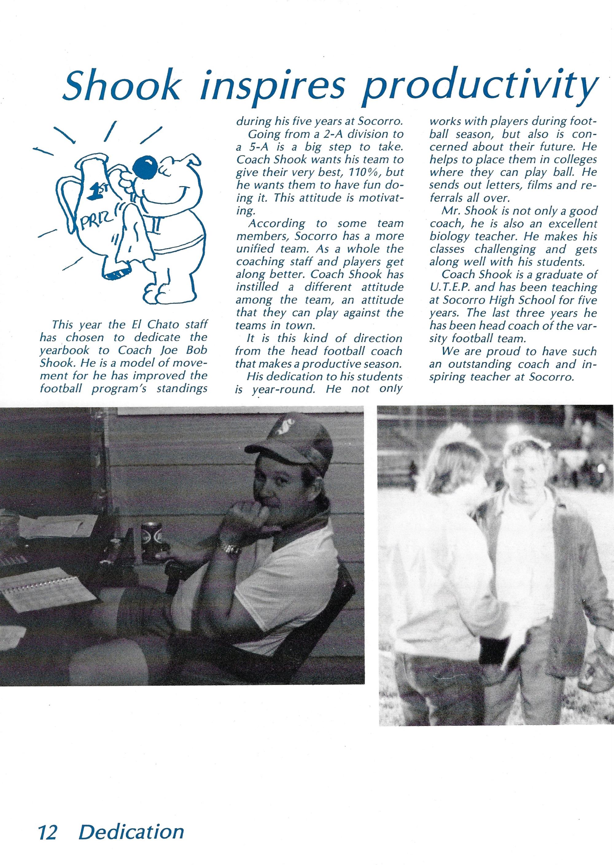 El Chato SHS Yearbook (1981) - El Chato #012