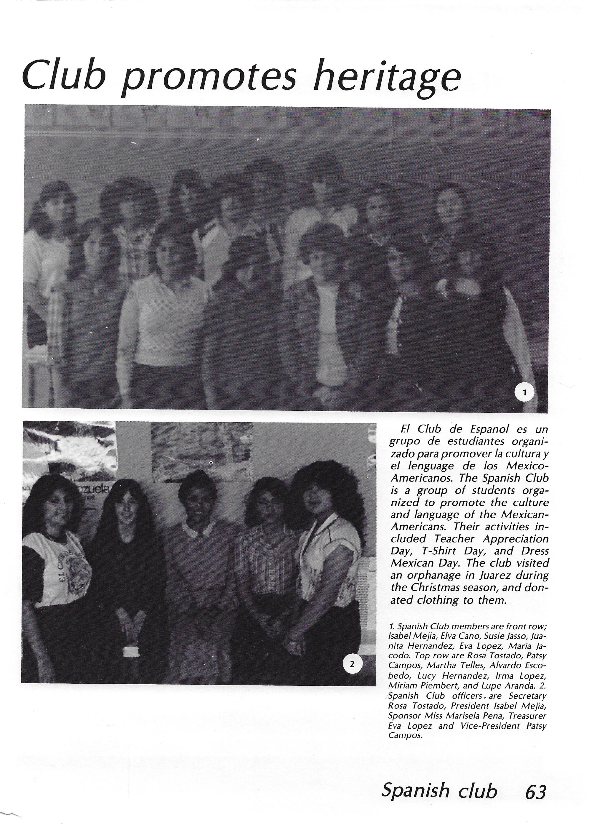 El Chato SHS Yearbook (1981) - El Chato #063