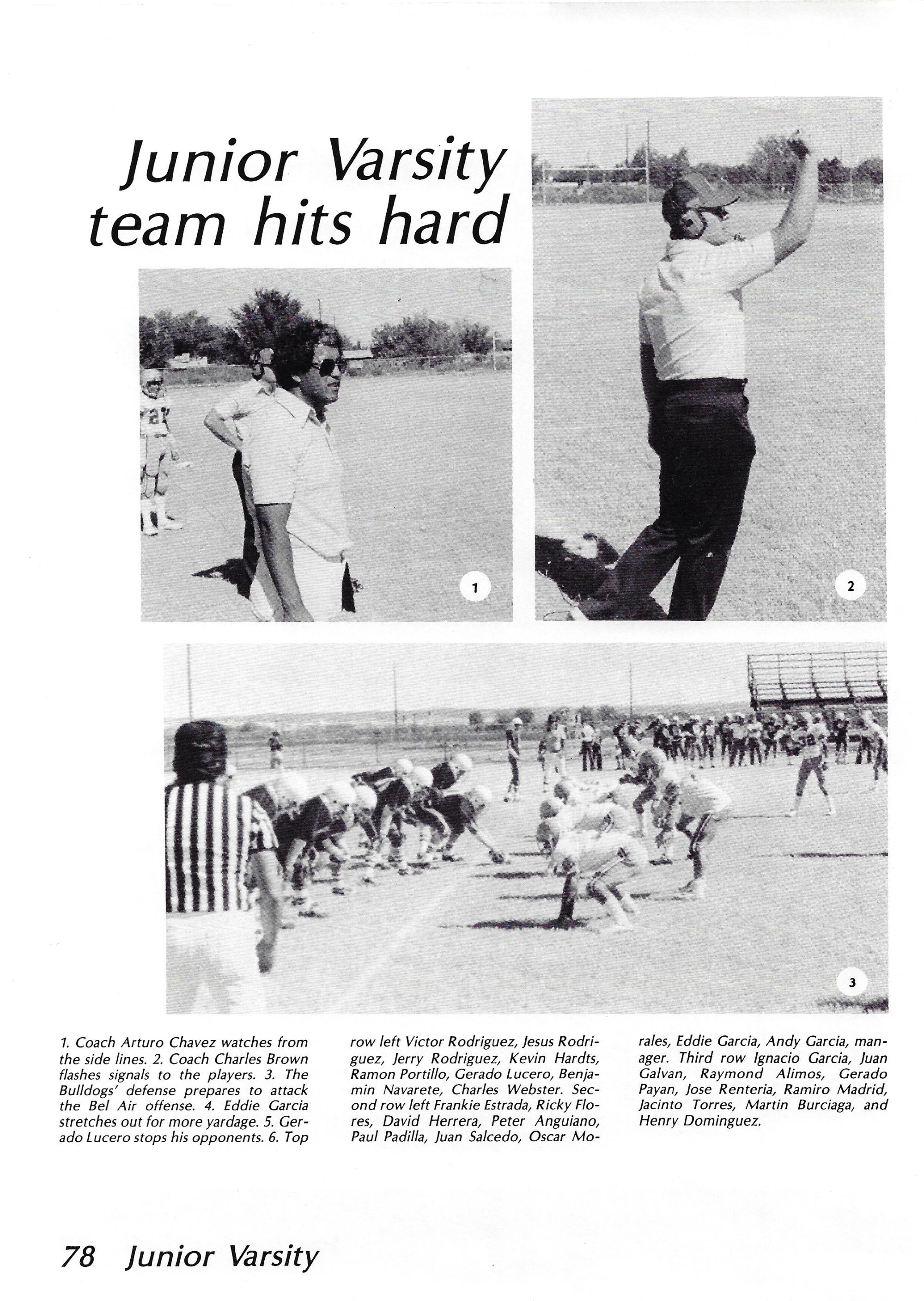 El Chato SHS Yearbook (1981) - El Chato #078
