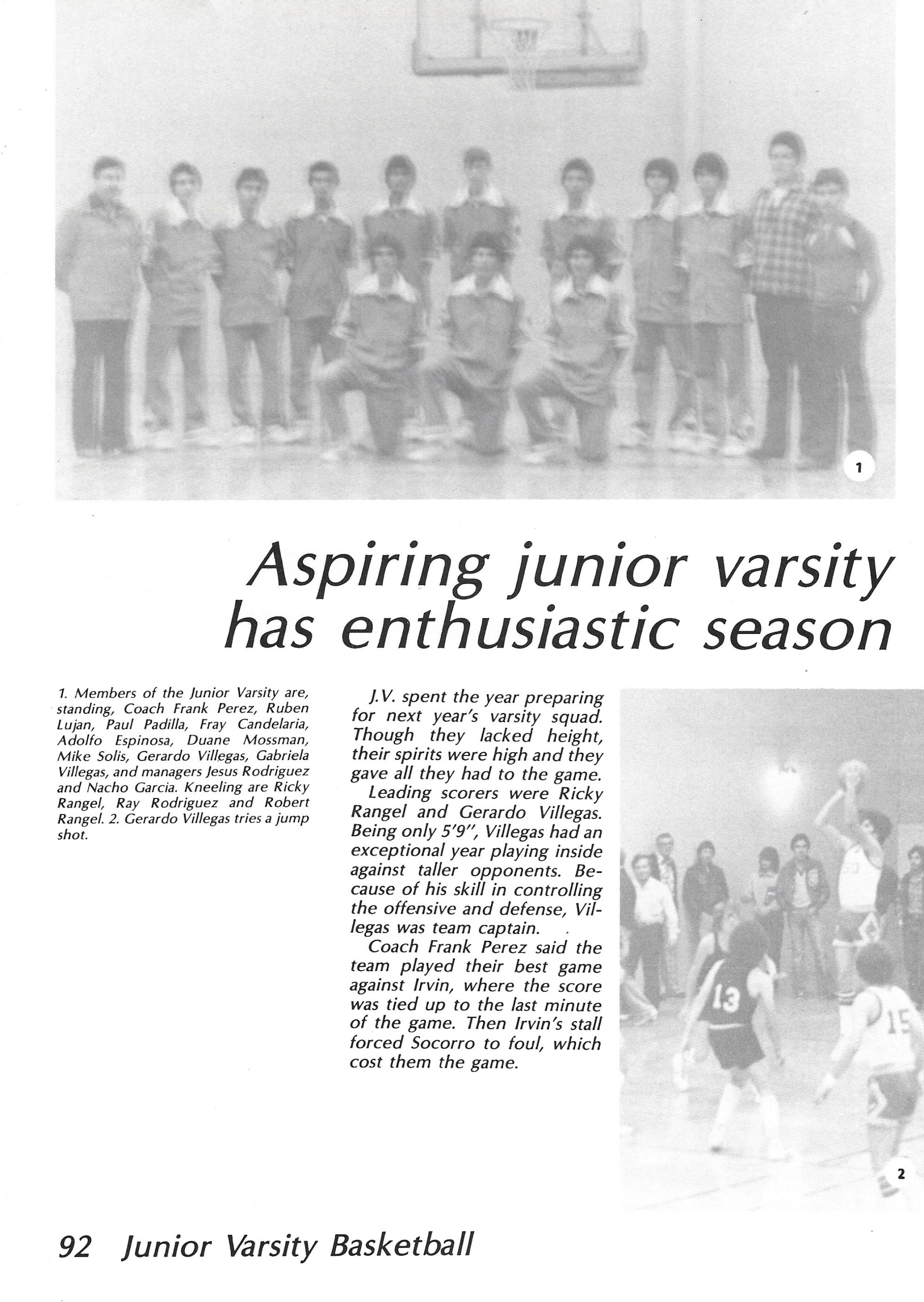 El Chato SHS Yearbook (1981) - El Chato #092