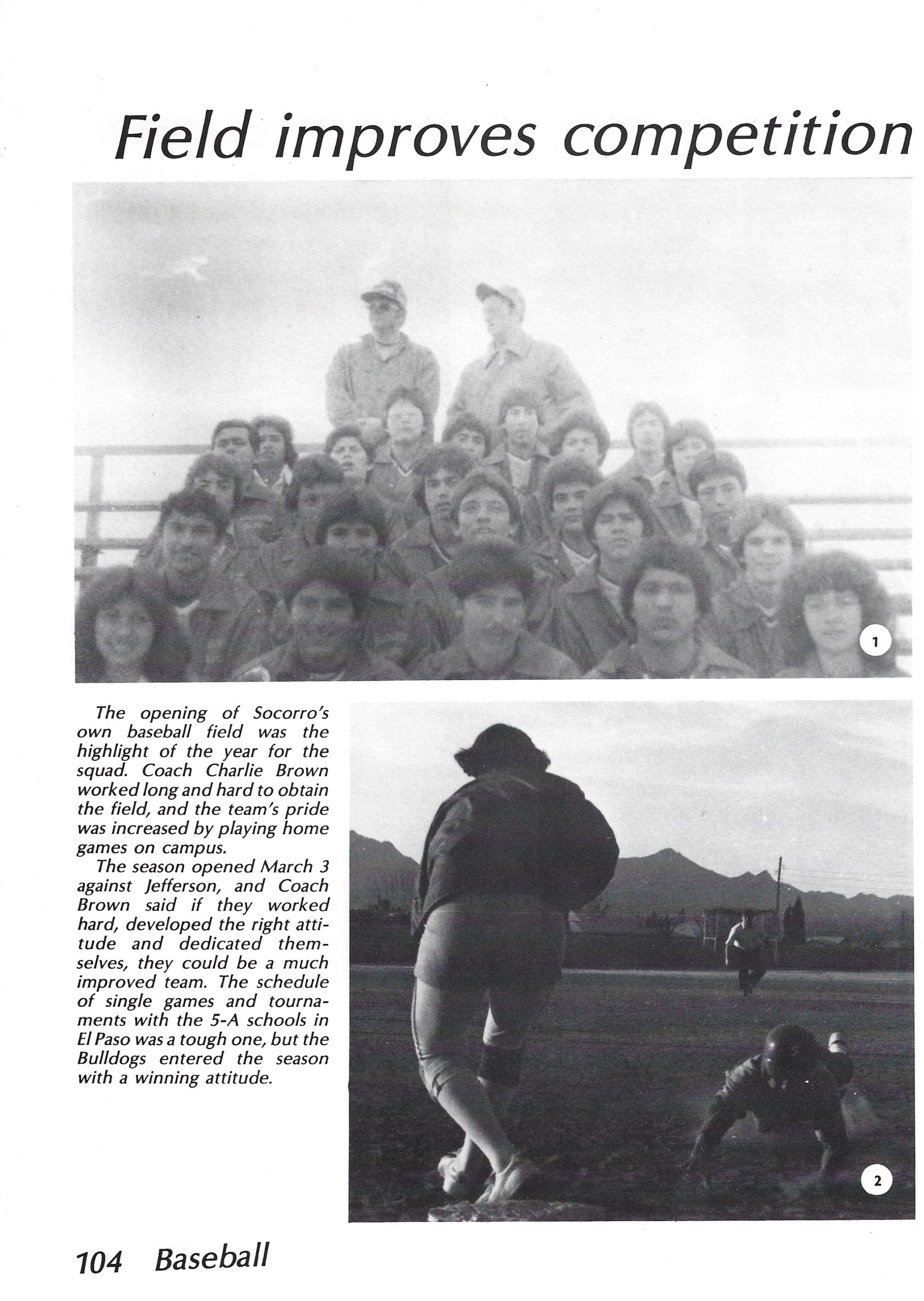 El Chato SHS Yearbook (1981) - El Chato #104