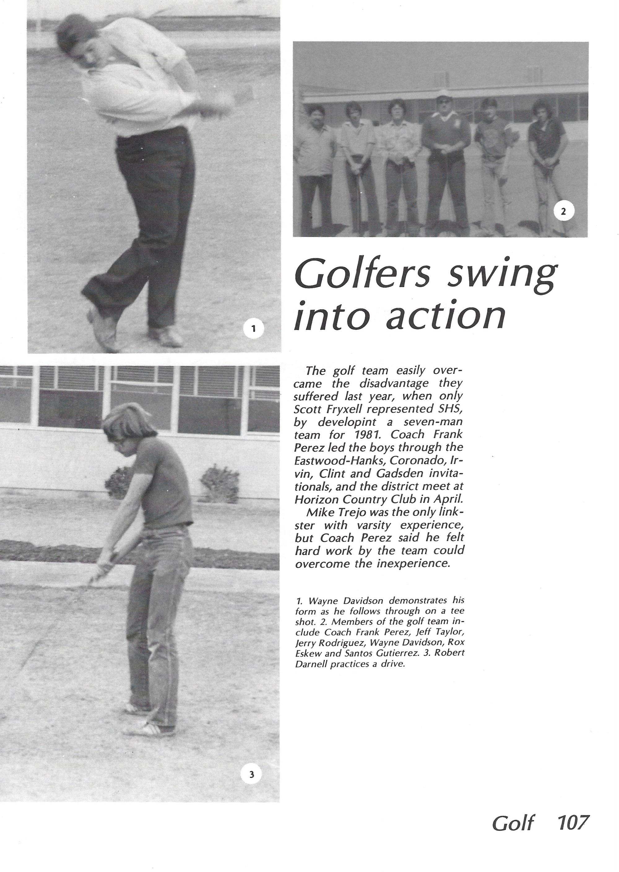 El Chato SHS Yearbook (1981) - El Chato #107