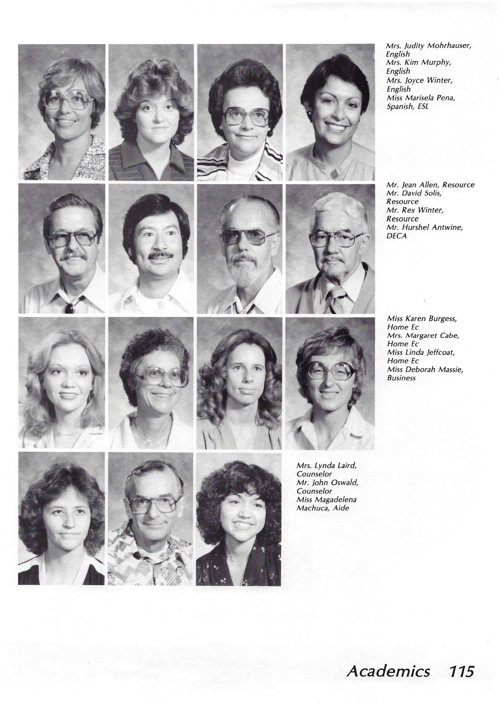 El Chato SHS Yearbook (1981) - El Chato #115