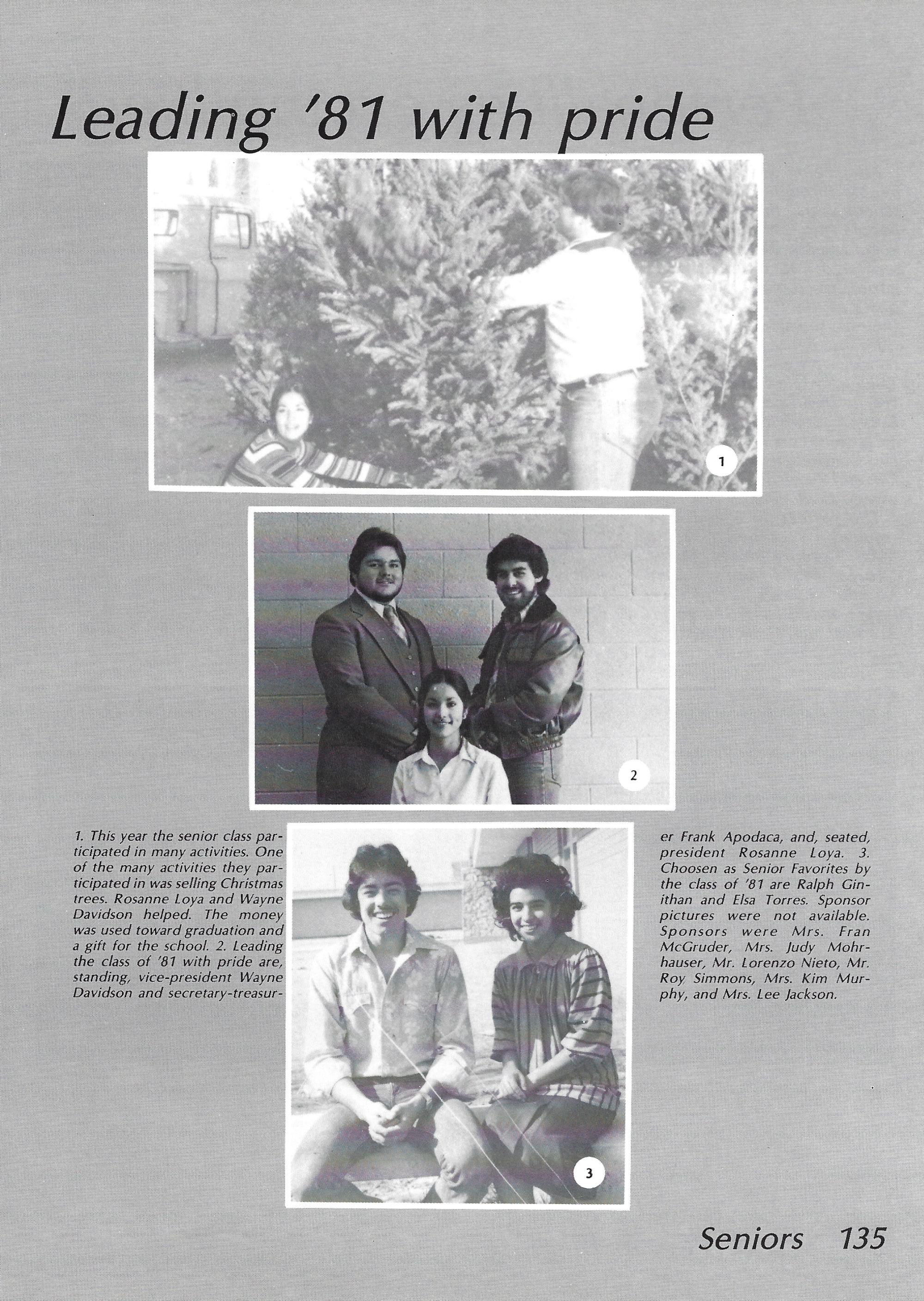 El Chato SHS Yearbook (1981) - El Chato #135