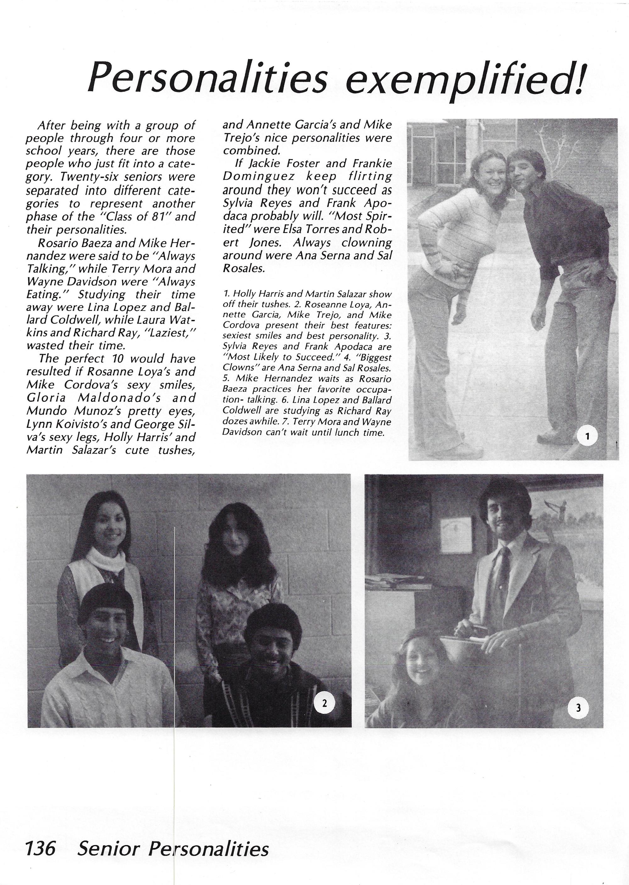 El Chato SHS Yearbook (1981) - El Chato #136