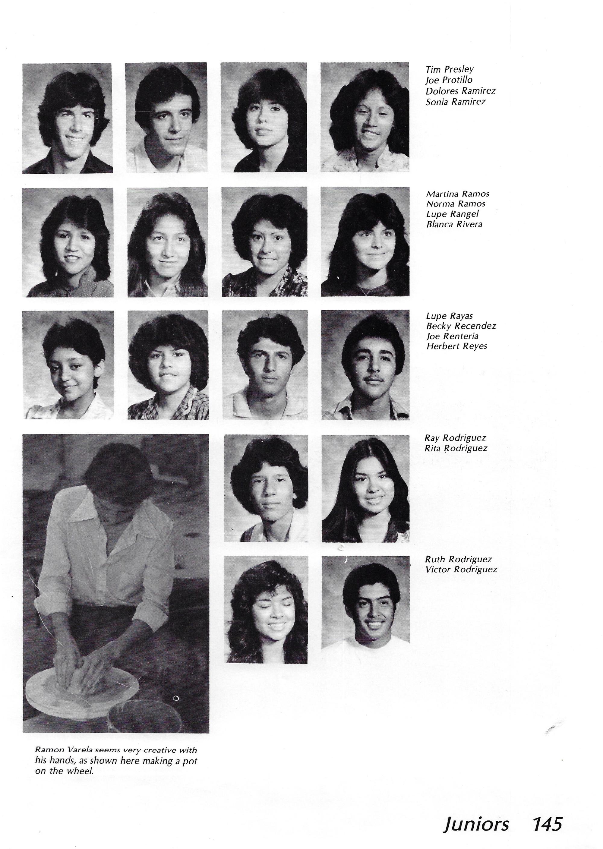 El Chato SHS Yearbook (1981) - El Chato #145
