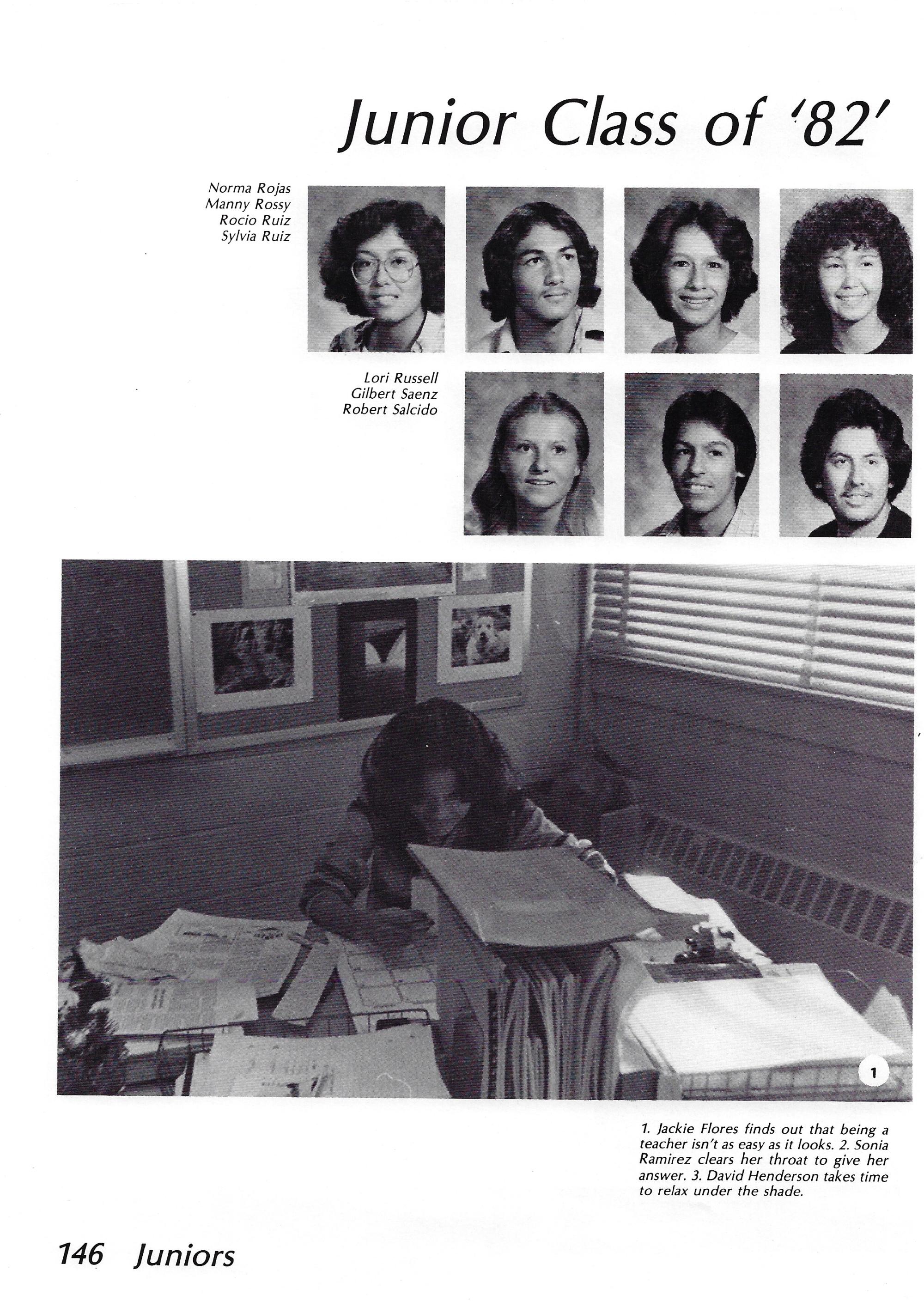 El Chato SHS Yearbook (1981) - El Chato #146