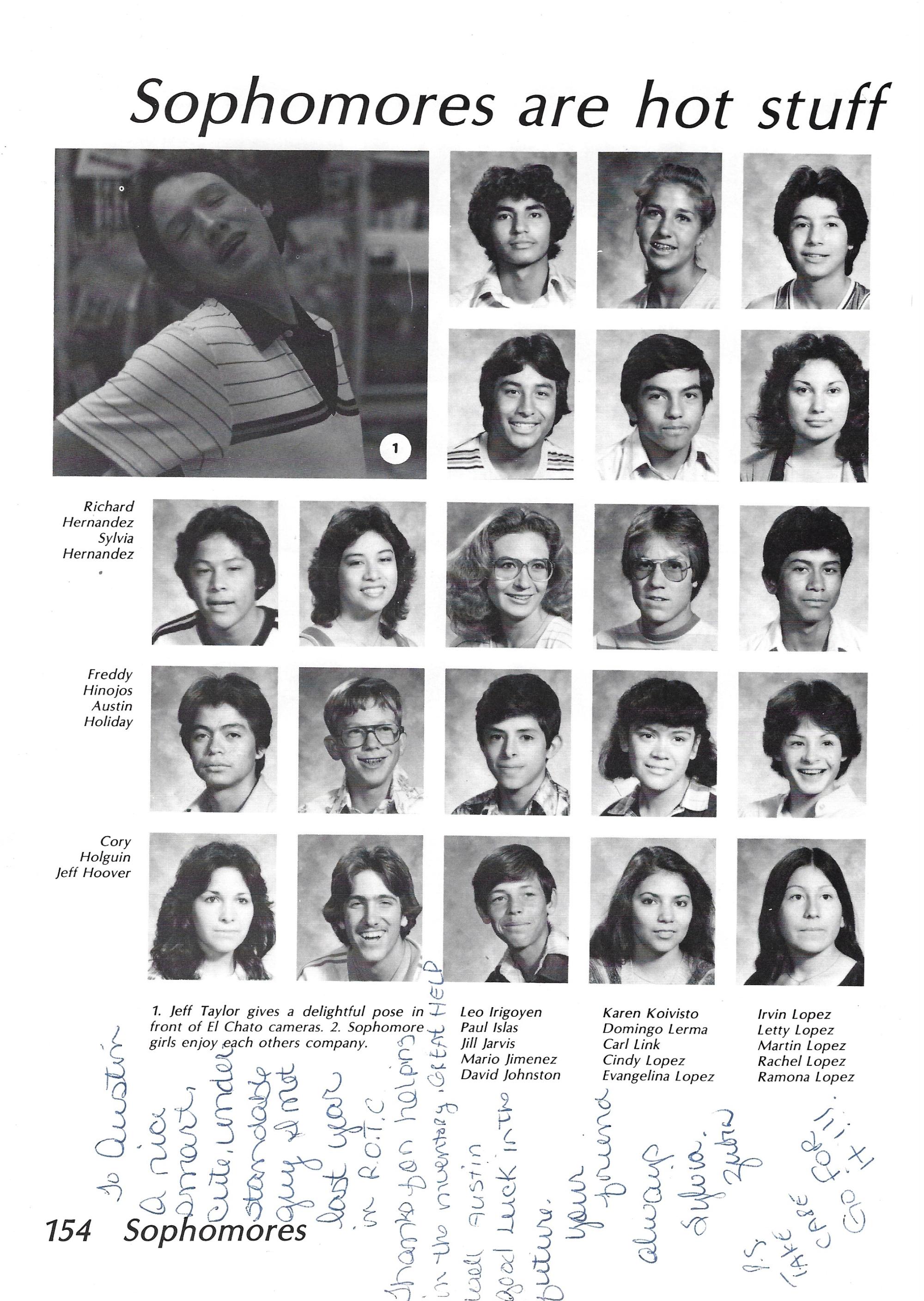 El Chato SHS Yearbook (1981) - El Chato #154