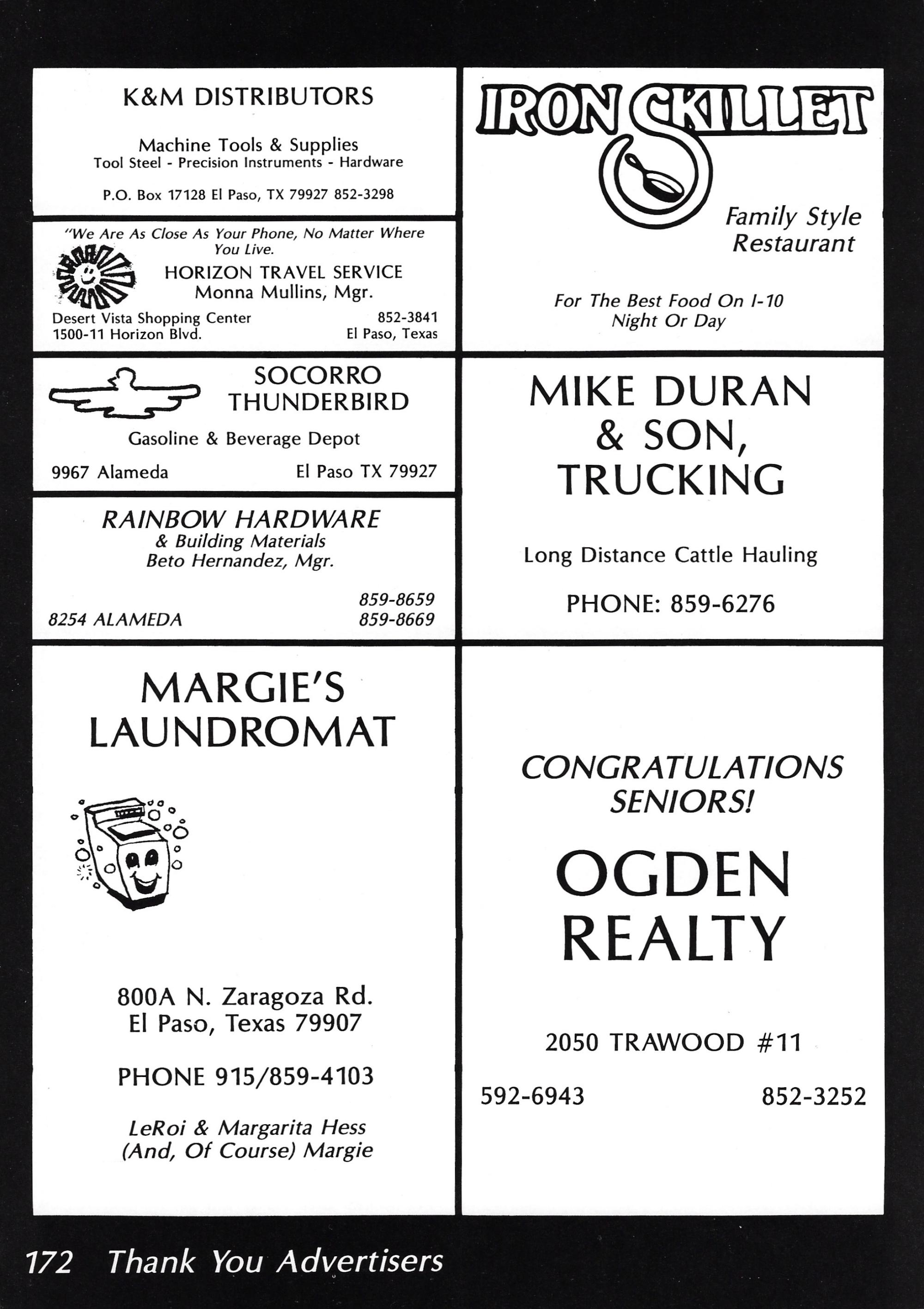 El Chato SHS Yearbook (1981) - El Chato #172