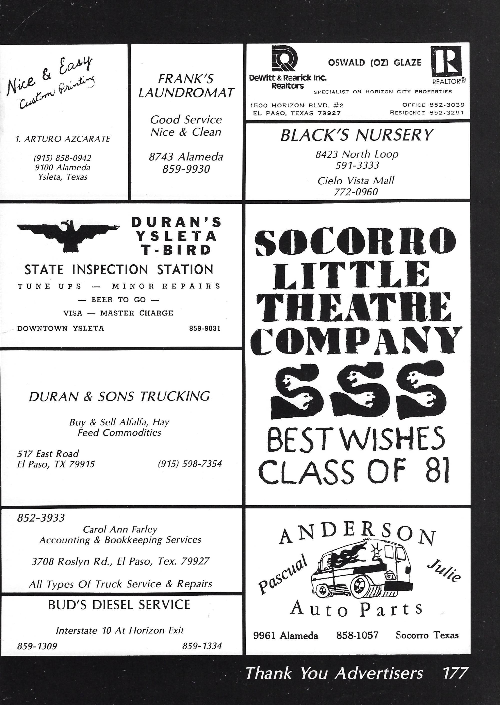 El Chato SHS Yearbook (1981) - El Chato #177