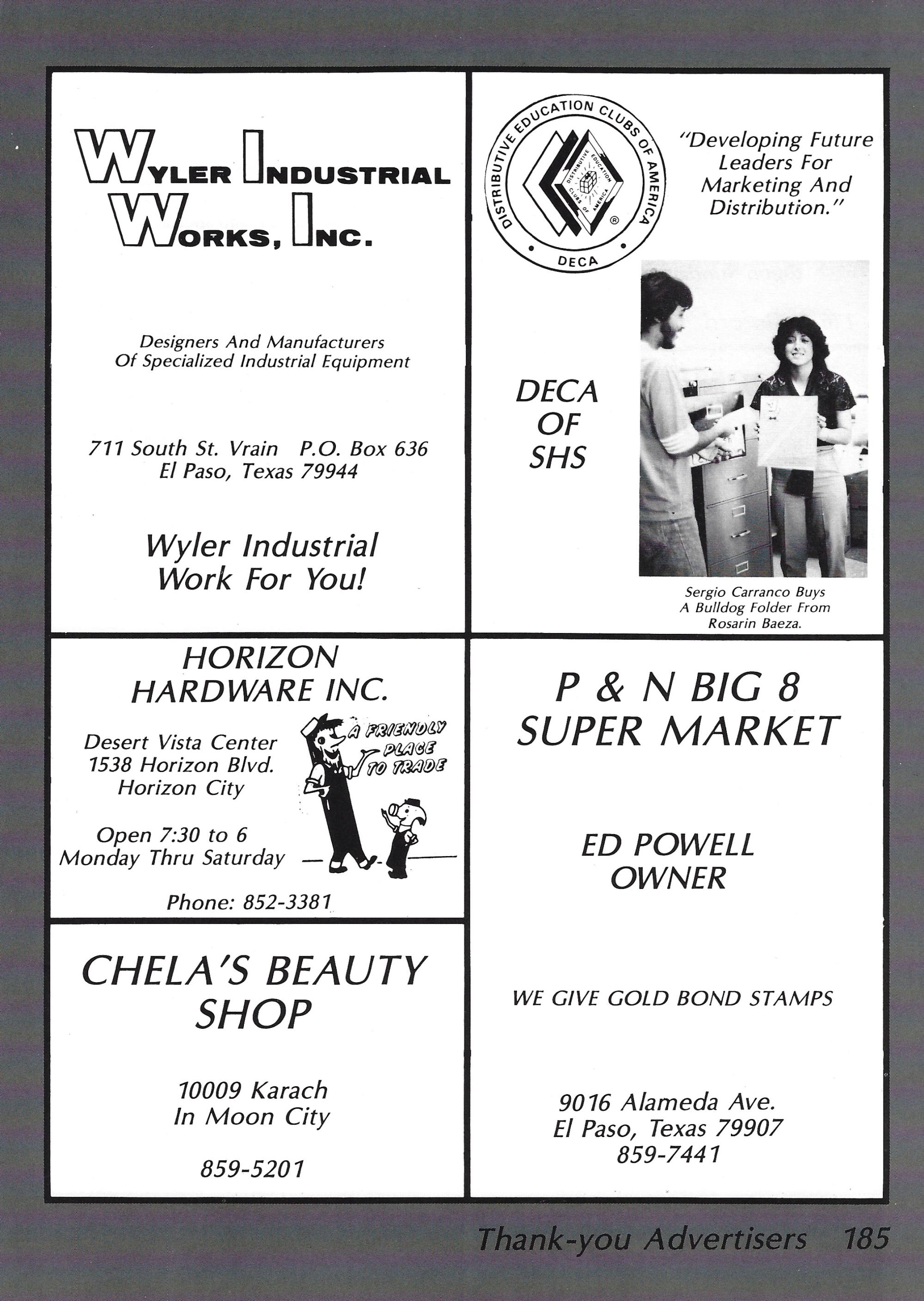 El Chato SHS Yearbook (1981) - El Chato #185