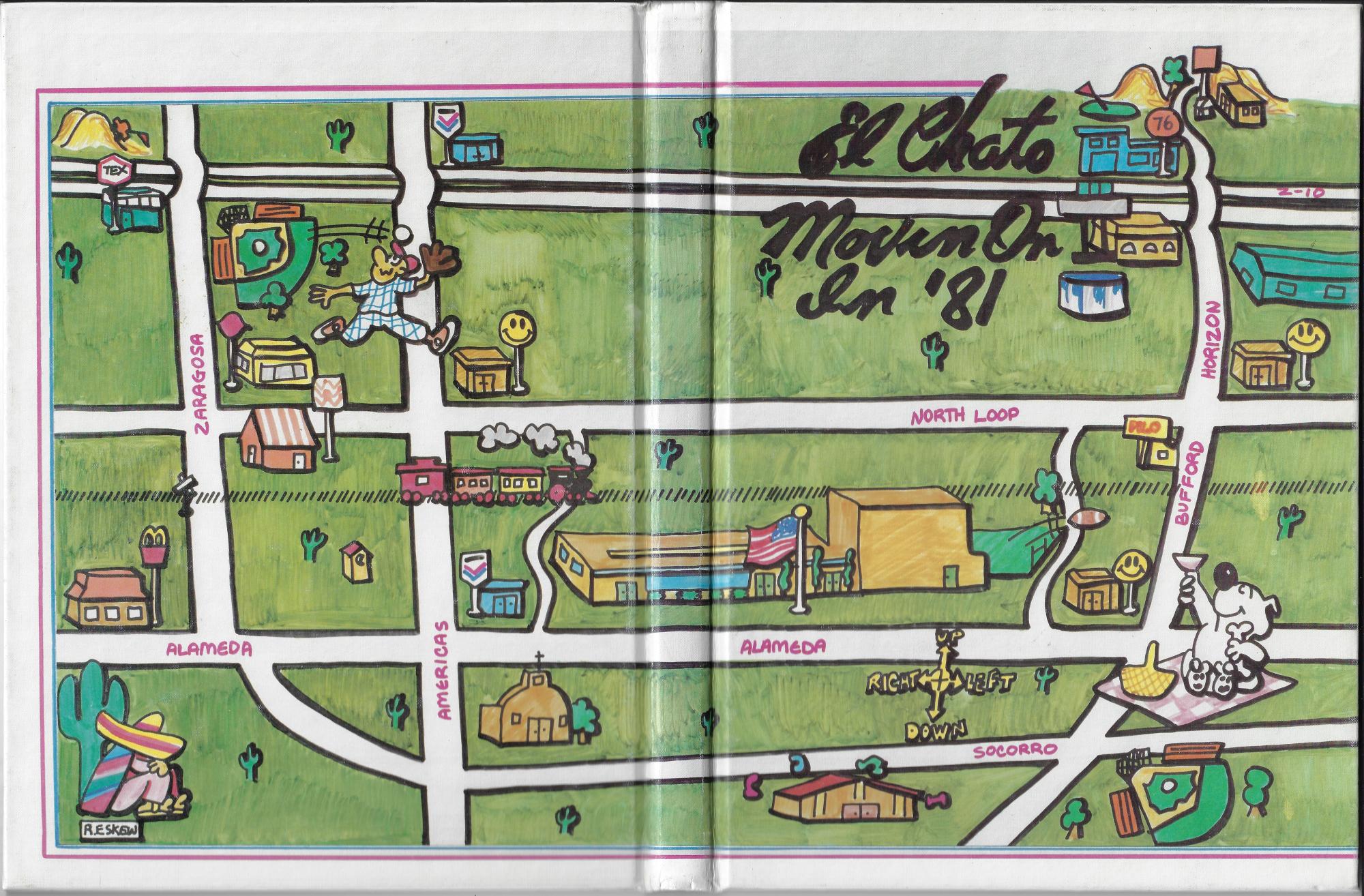 El Chato SHS Yearbook (1981) - El Chato Cover #1
