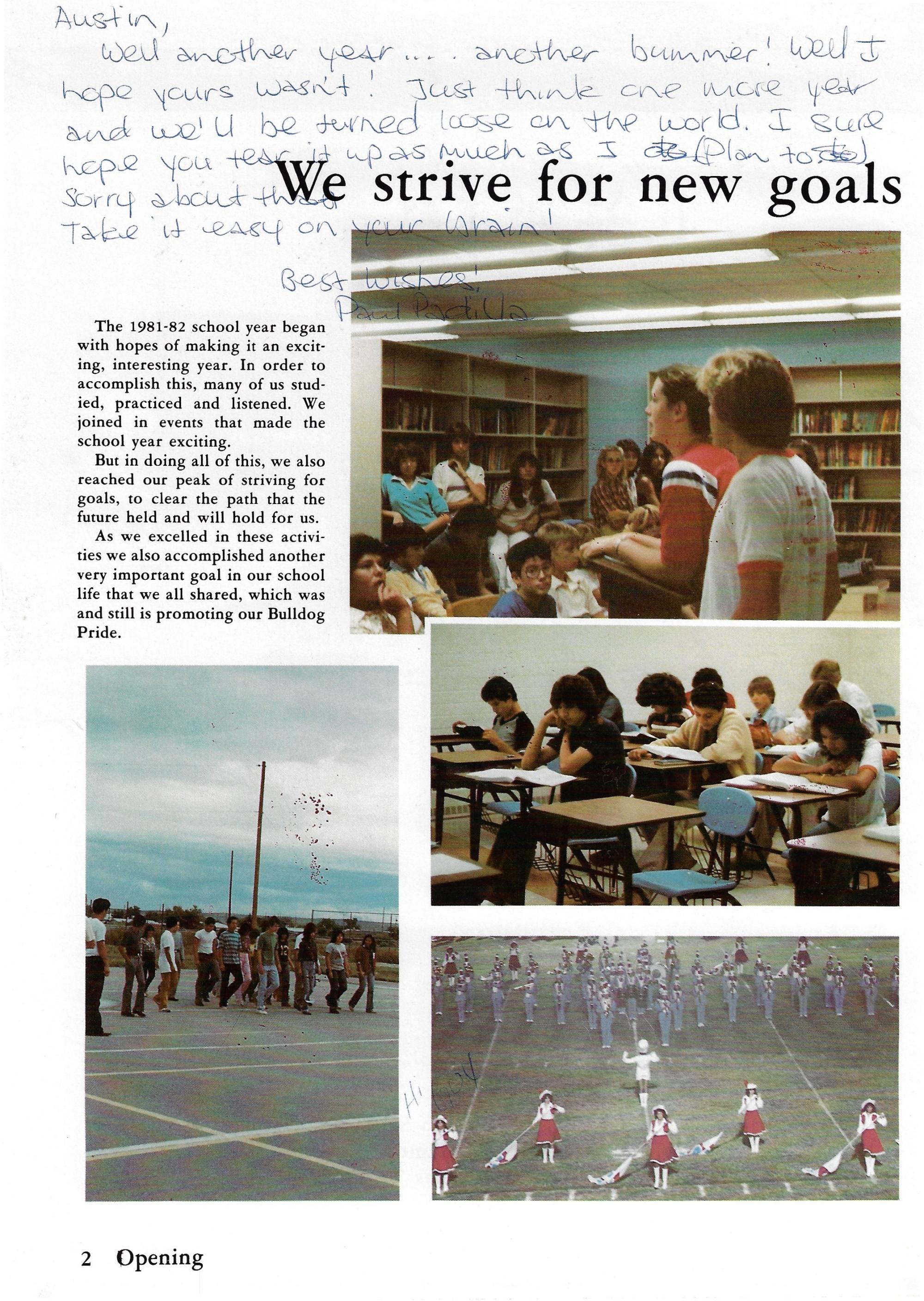 El Chato SHS Yearbook (1982) - El Chato #002