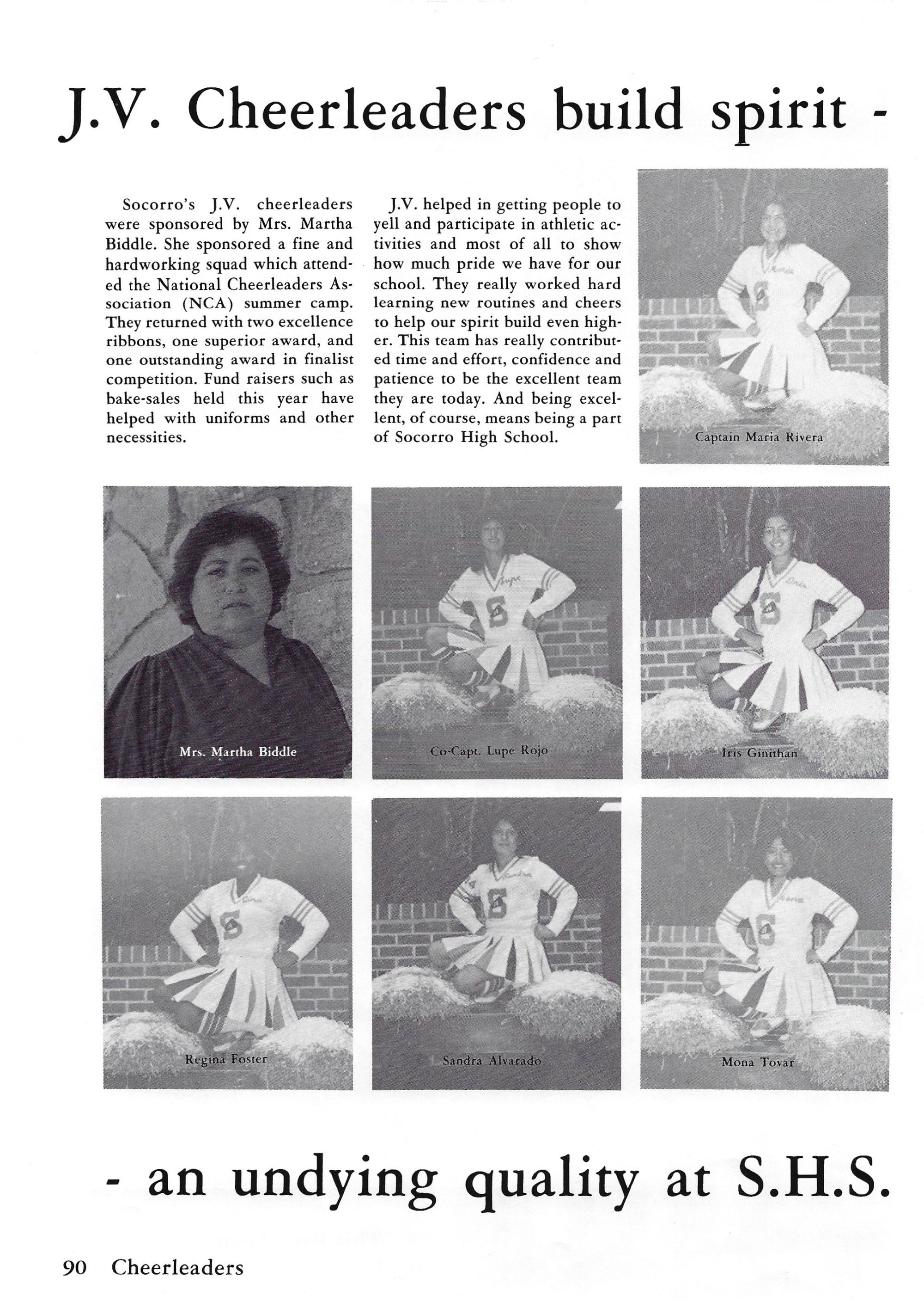 El Chato SHS Yearbook (1982) - El Chato #090