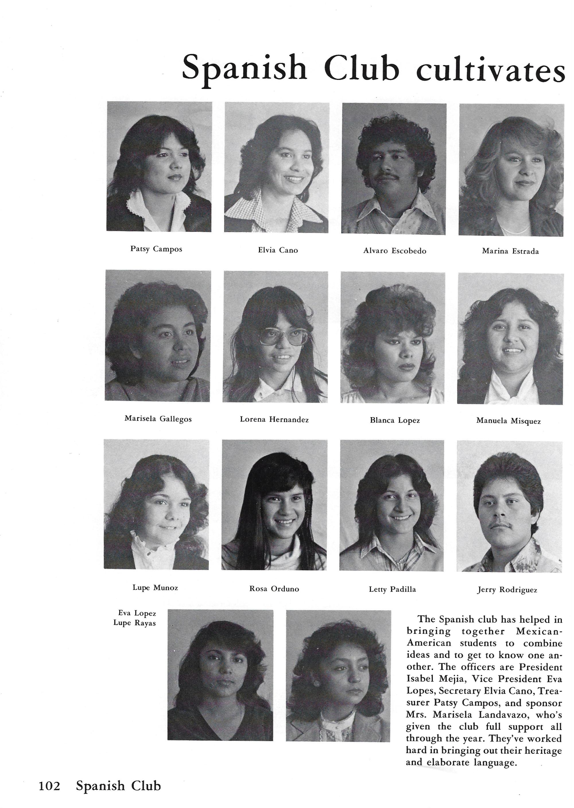 El Chato SHS Yearbook (1982) - El Chato #102