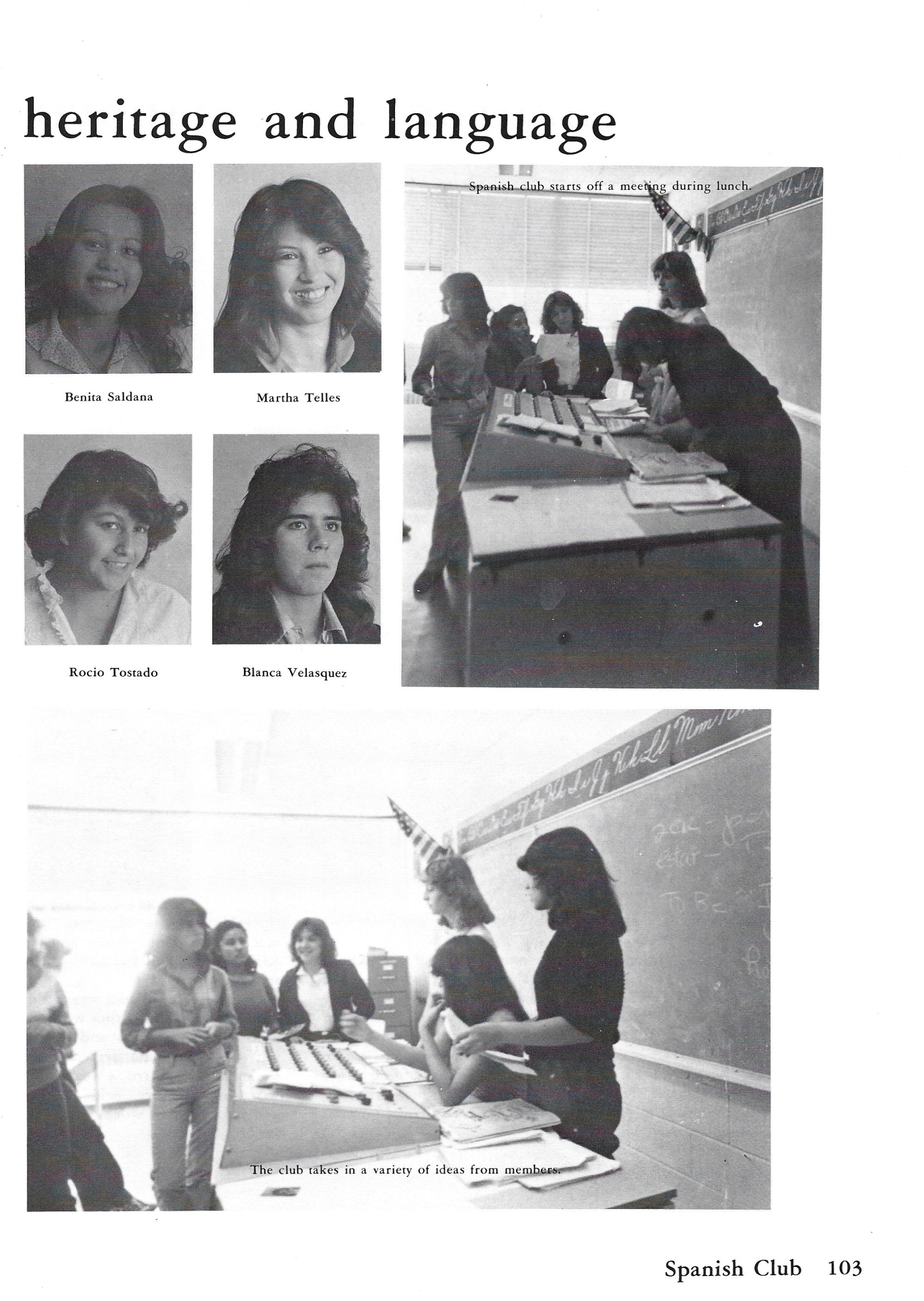 El Chato SHS Yearbook (1982) - El Chato #103