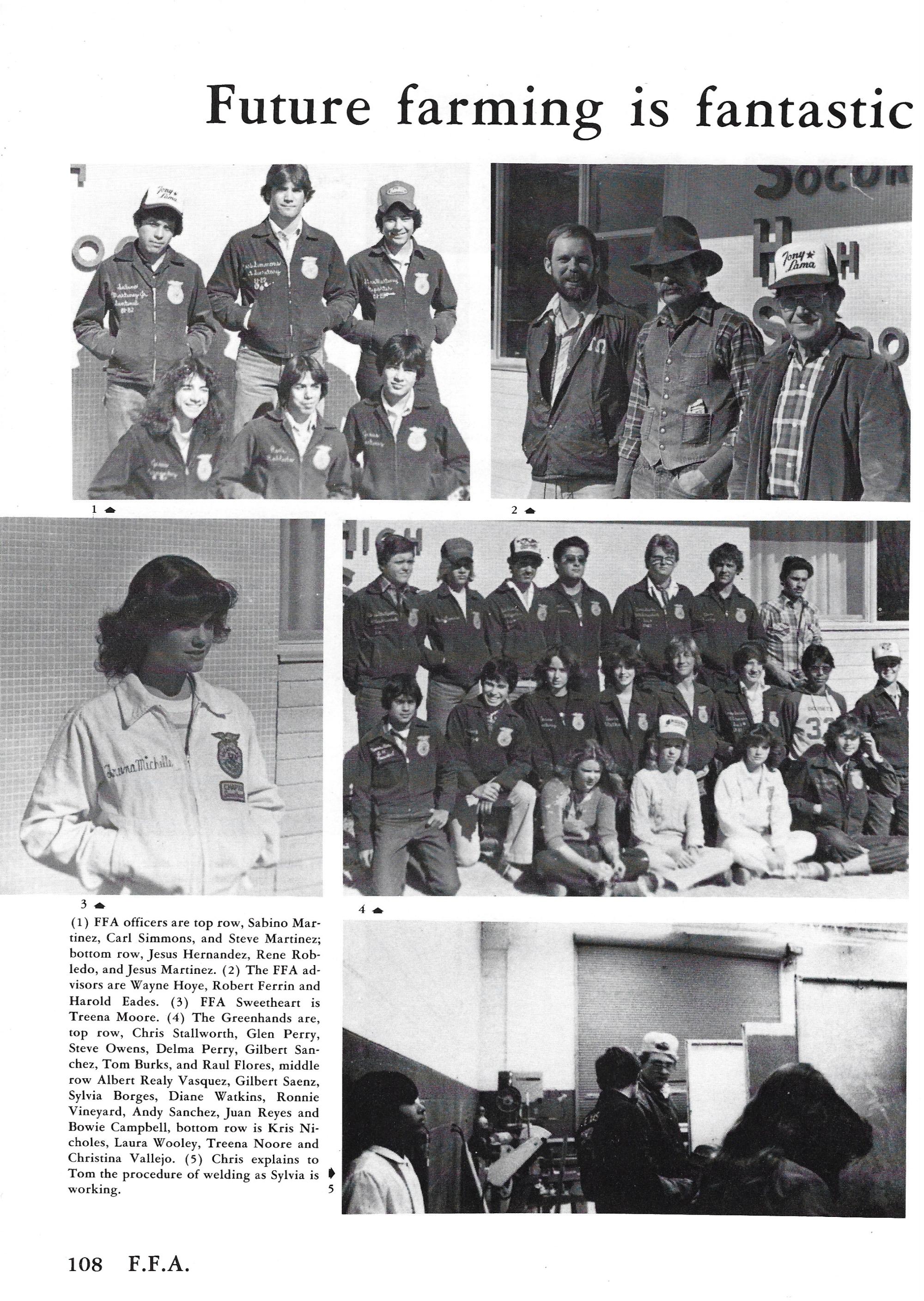 El Chato SHS Yearbook (1982) - El Chato #108