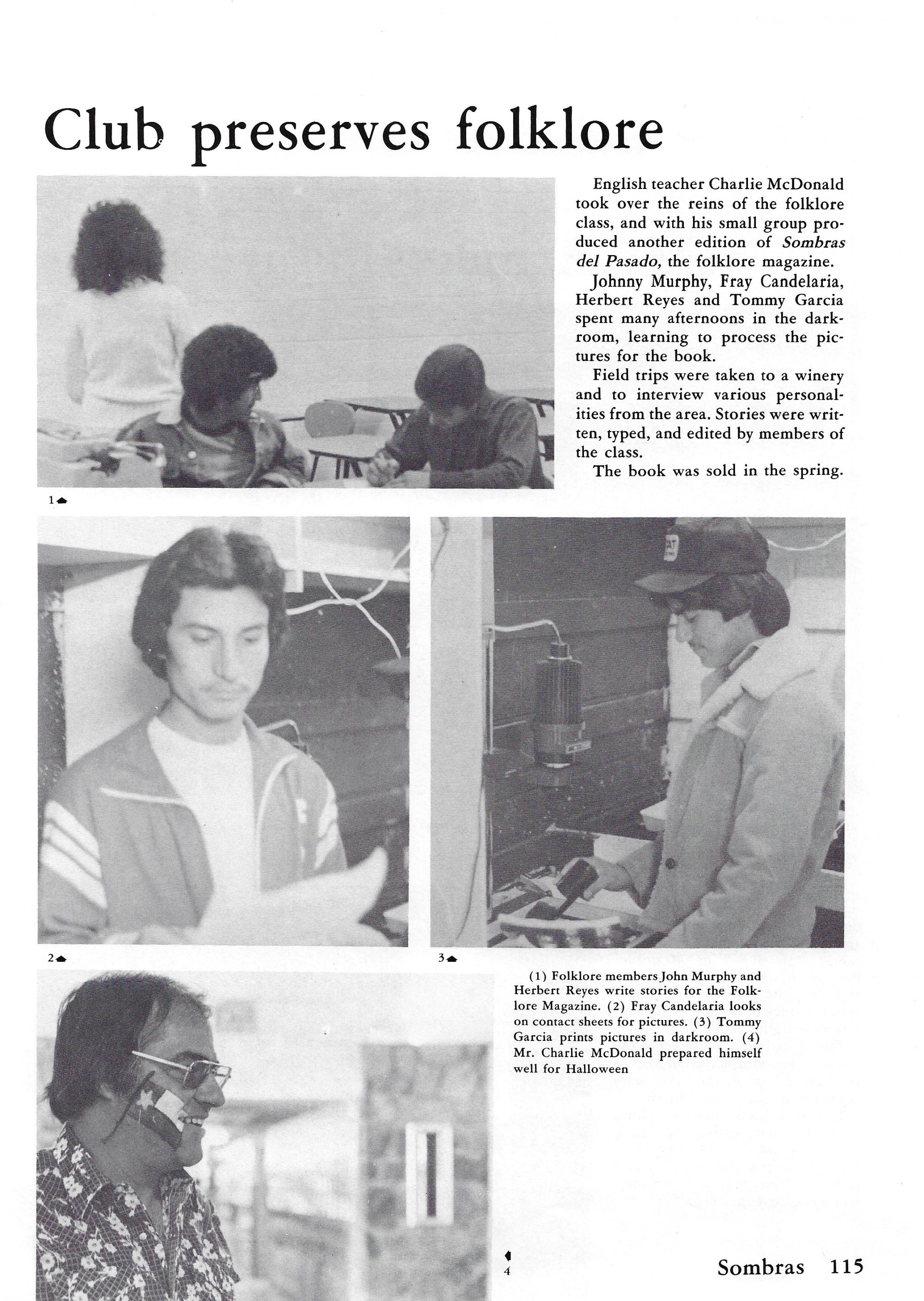 El Chato SHS Yearbook (1982) - El Chato #115