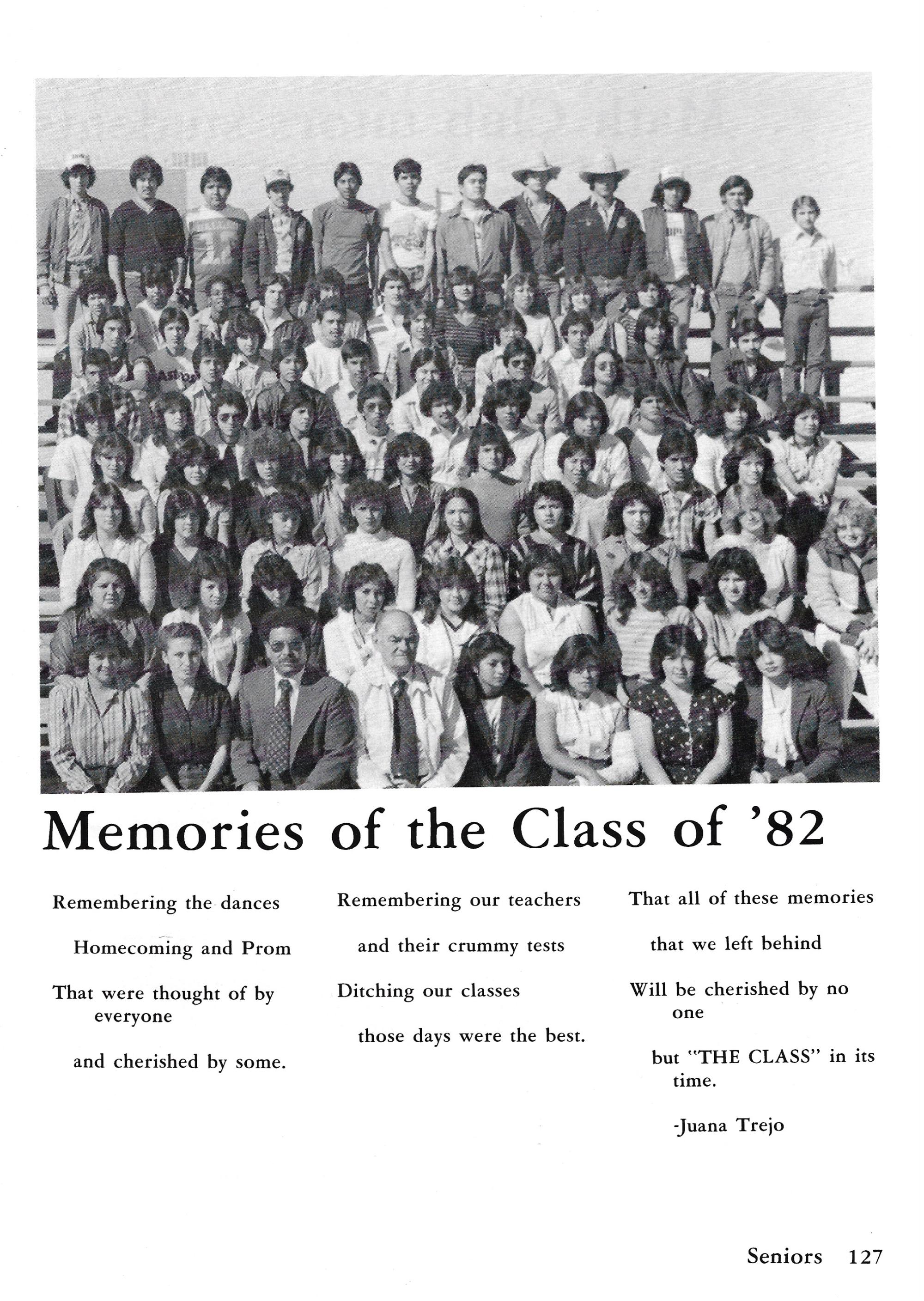 El Chato SHS Yearbook (1982) - El Chato #127