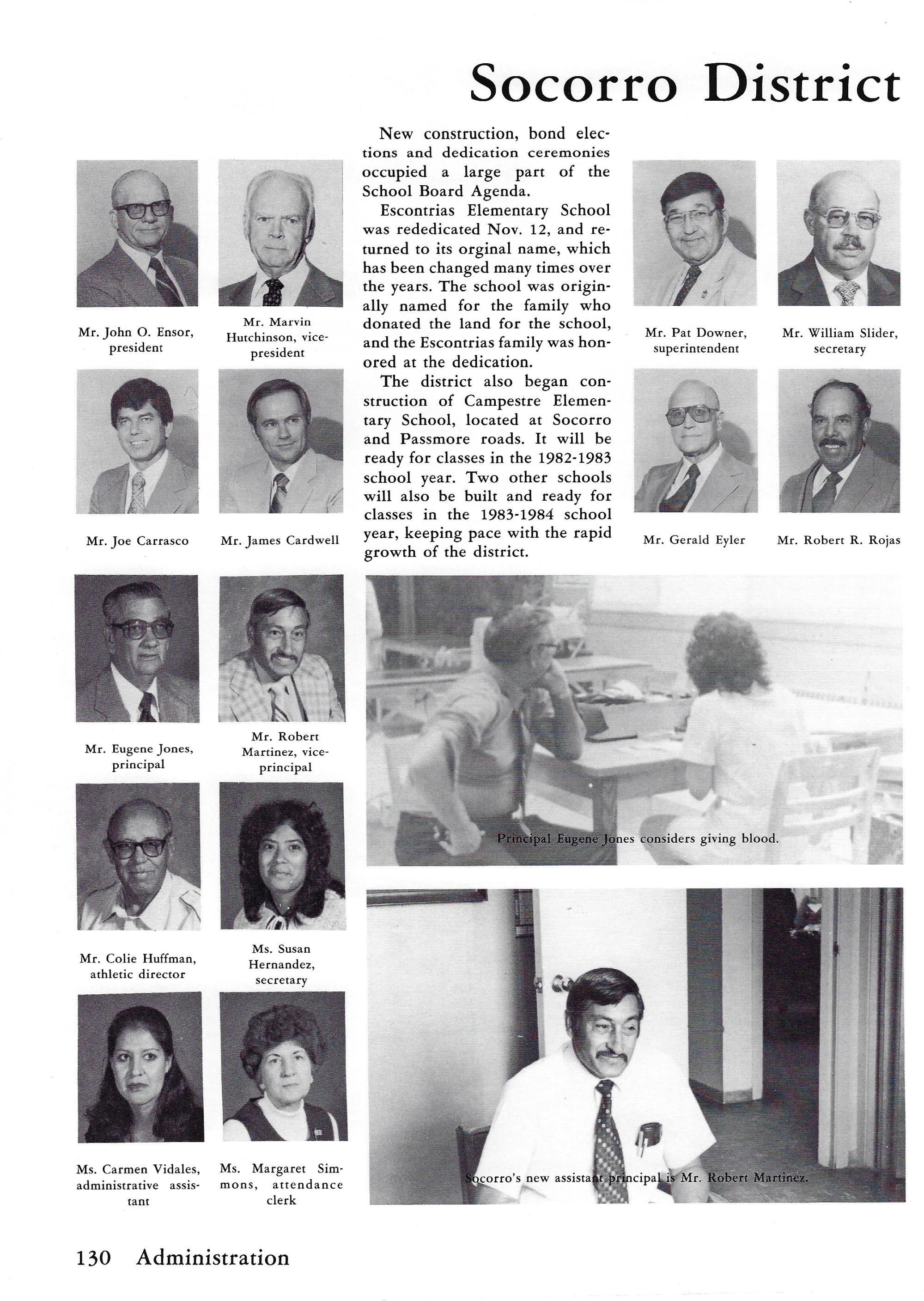 El Chato SHS Yearbook (1982) - El Chato #130
