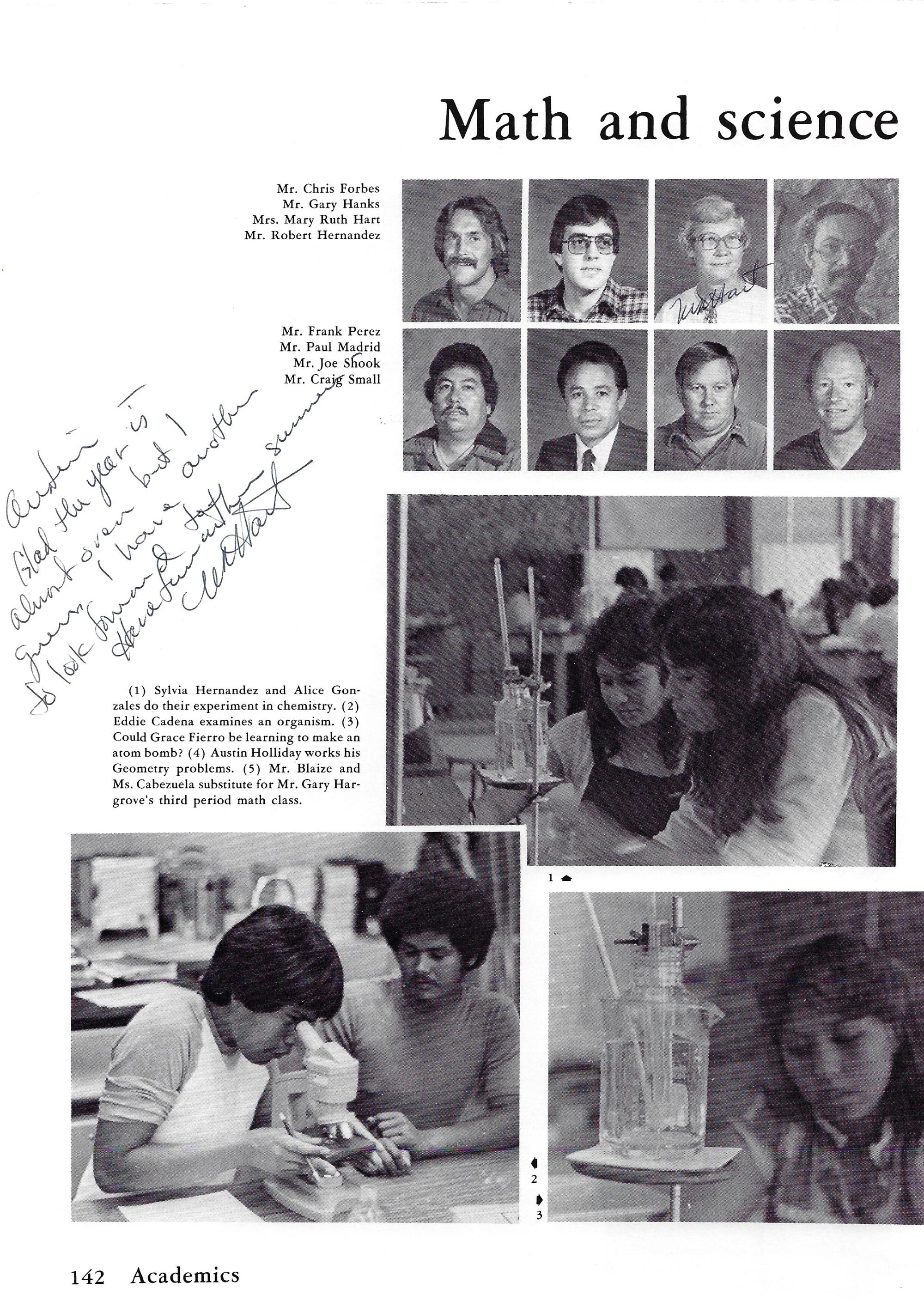 El Chato SHS Yearbook (1982) - El Chato #142