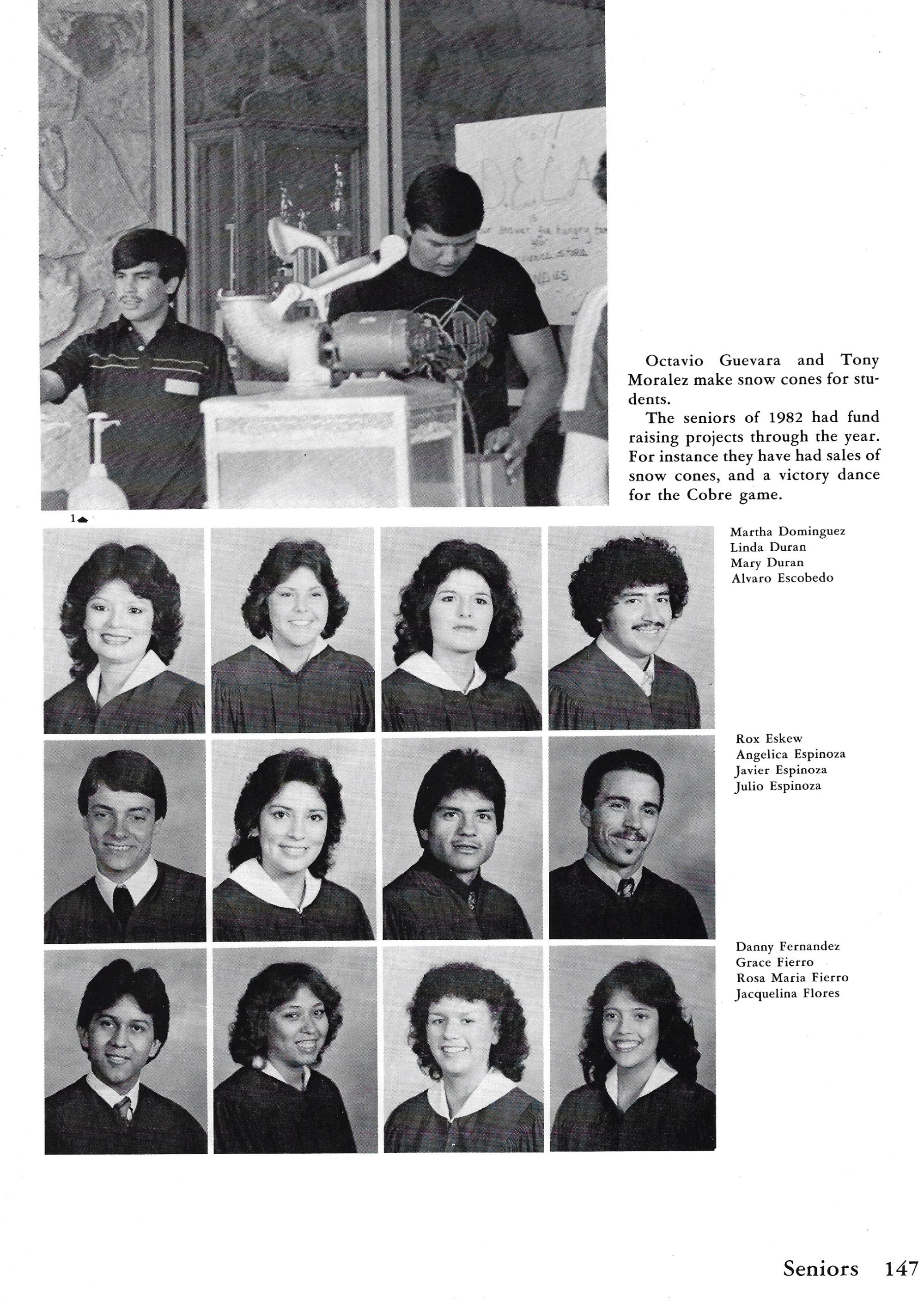 El Chato SHS Yearbook (1982) - El Chato #147