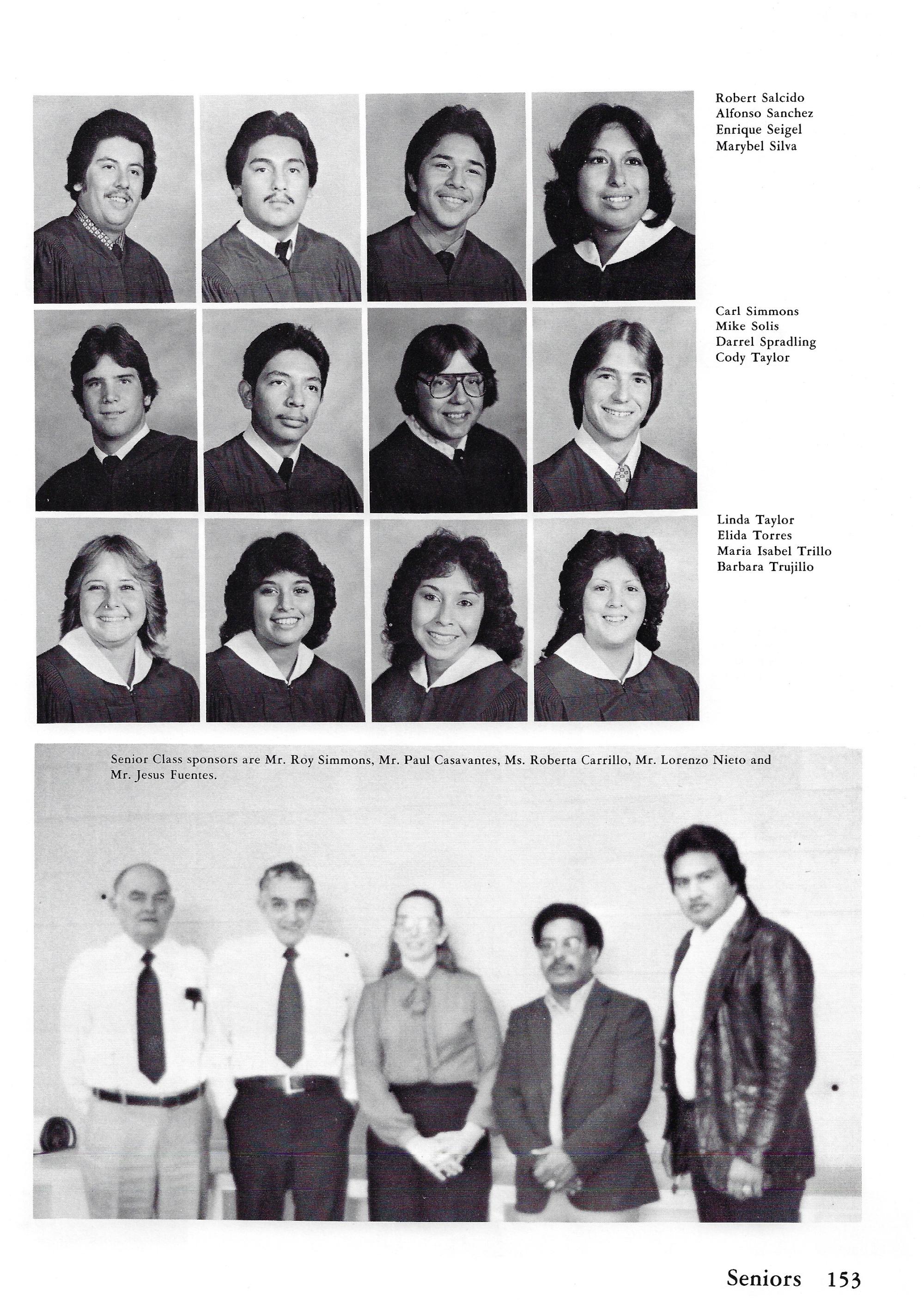 El Chato SHS Yearbook (1982) - El Chato #153