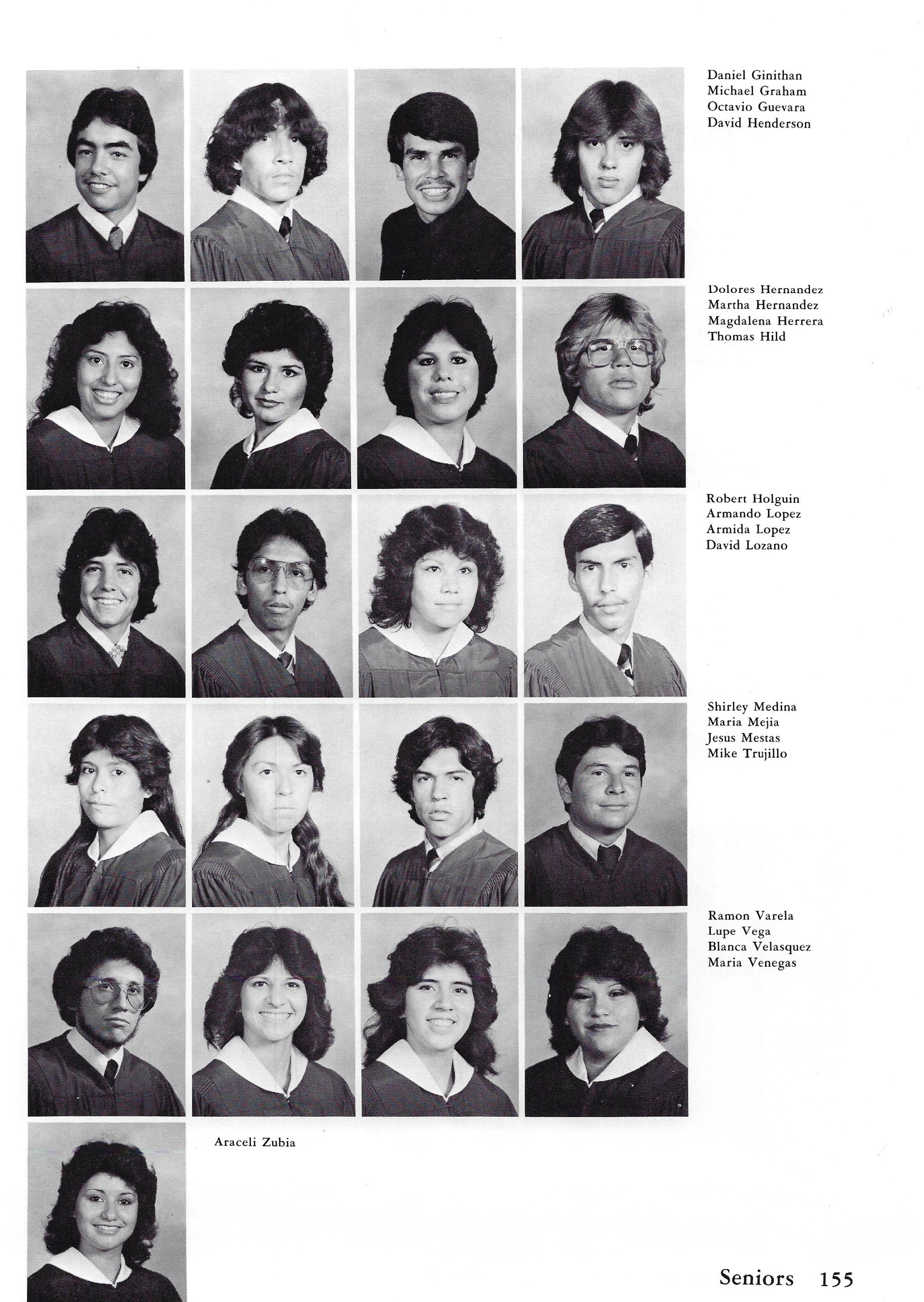 El Chato SHS Yearbook (1982) - El Chato #155