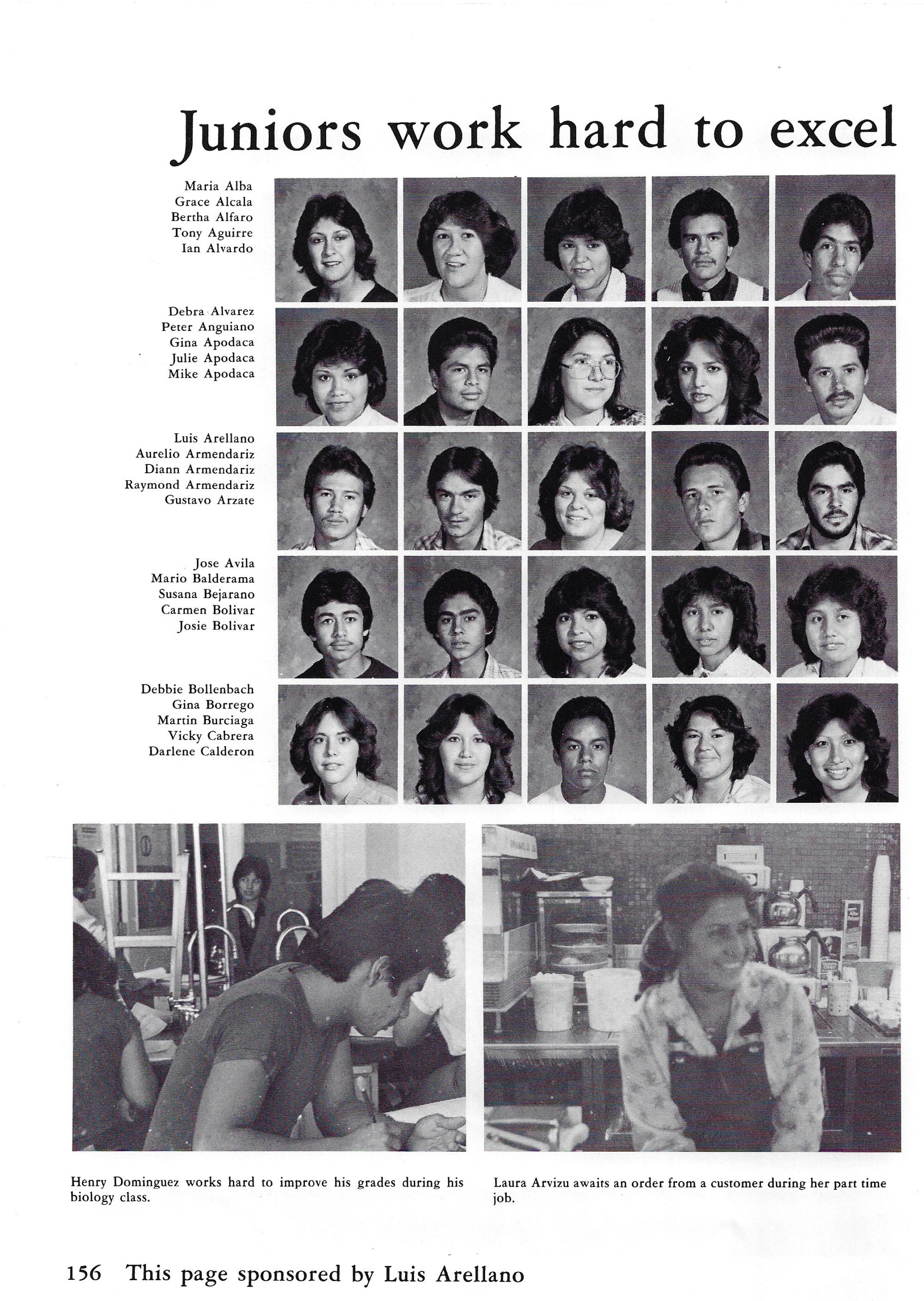El Chato SHS Yearbook (1982) - El Chato #156