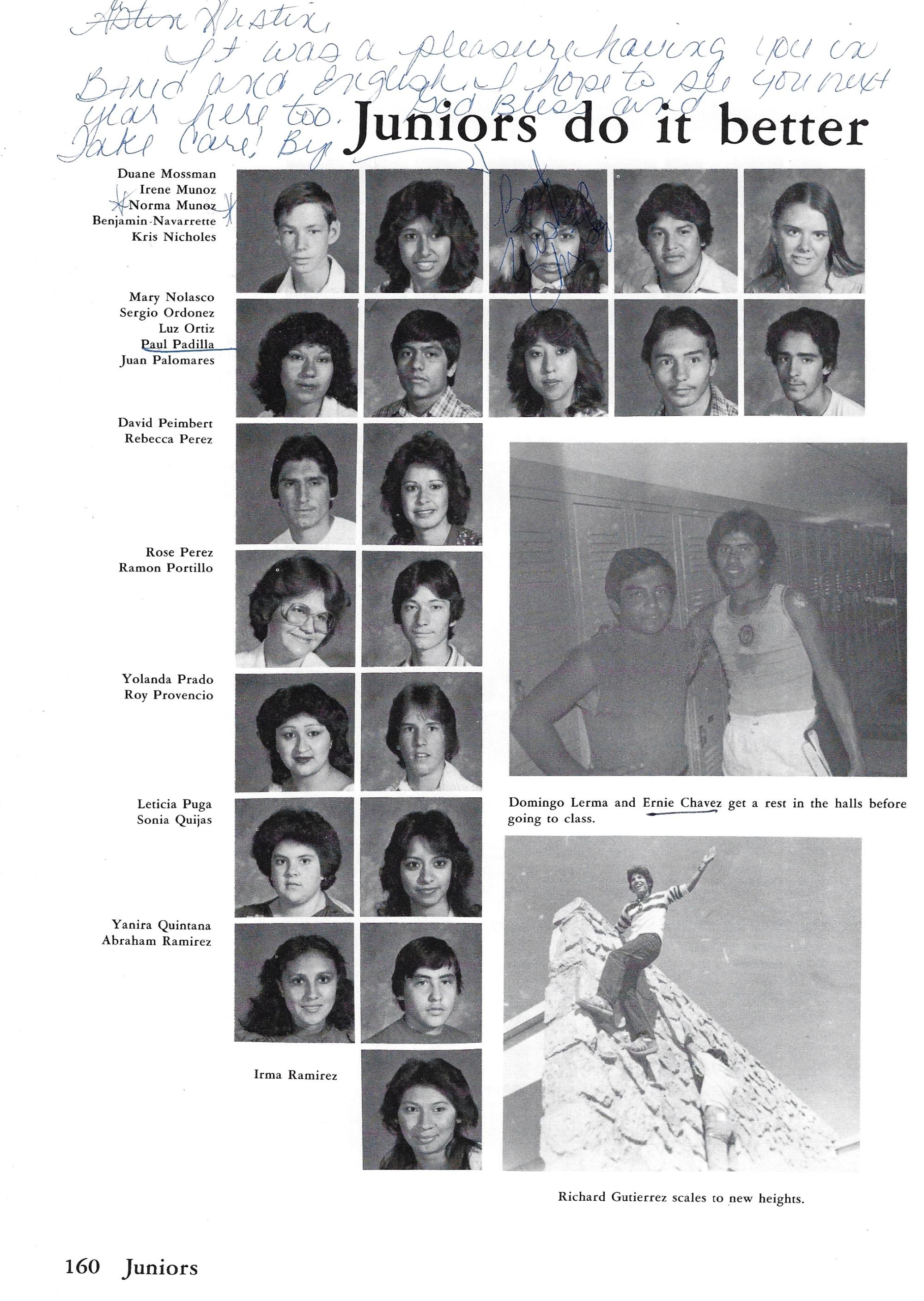 El Chato SHS Yearbook (1982) - El Chato #160