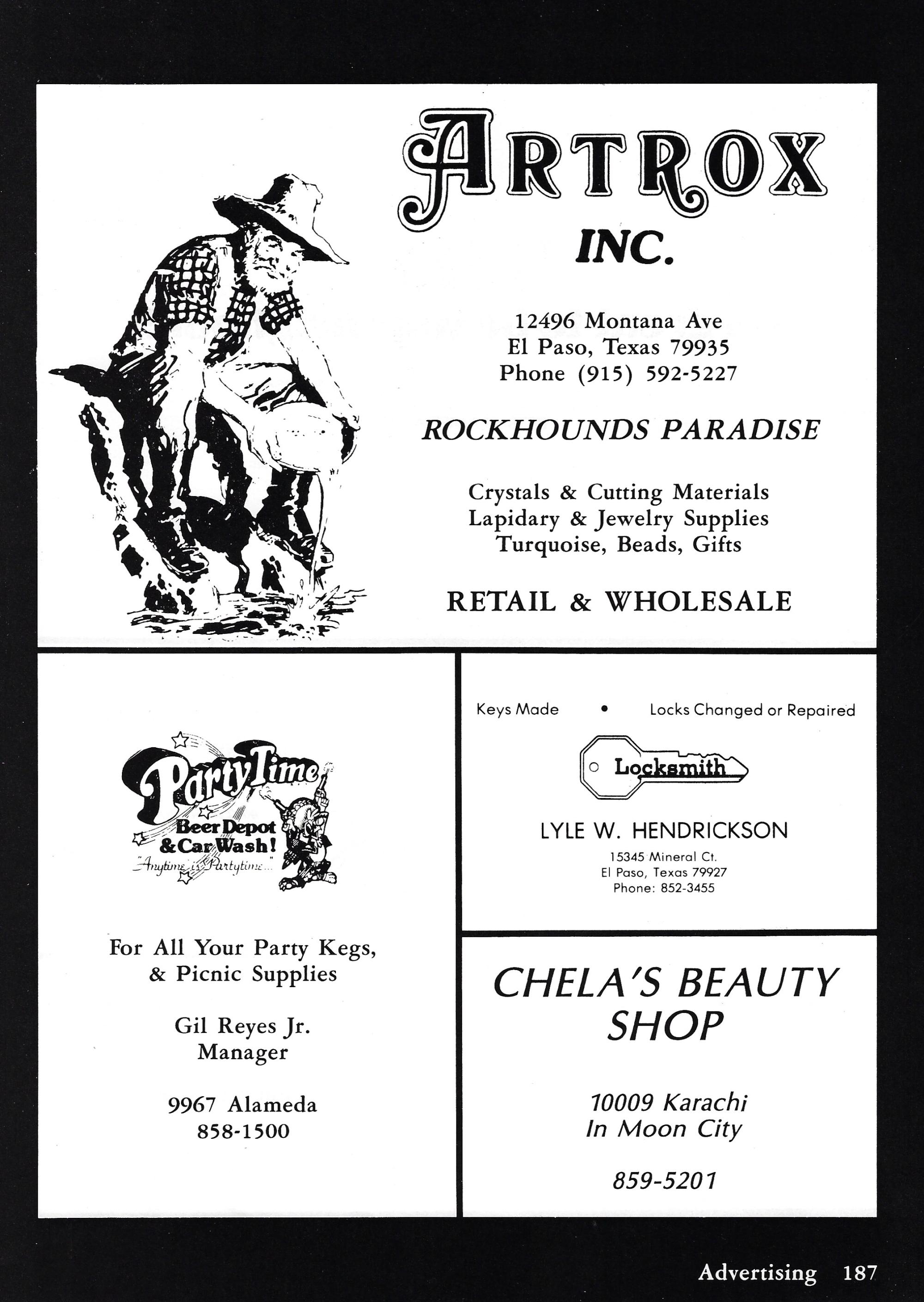 El Chato SHS Yearbook (1982) - El Chato #187