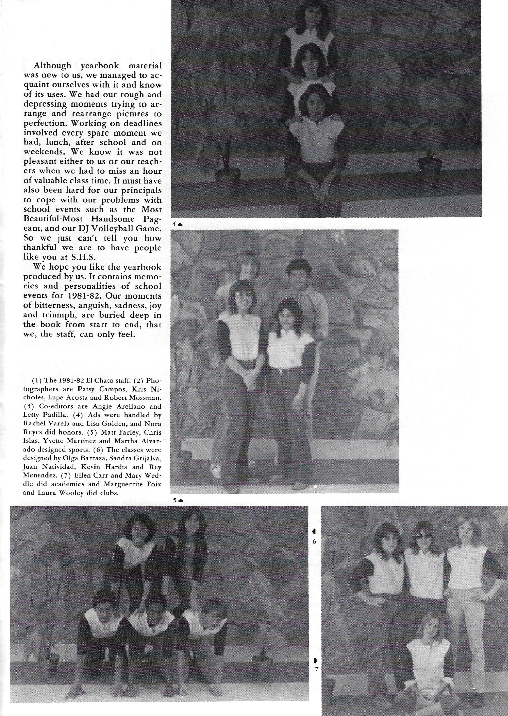 El Chato SHS Yearbook (1982) - El Chato #207