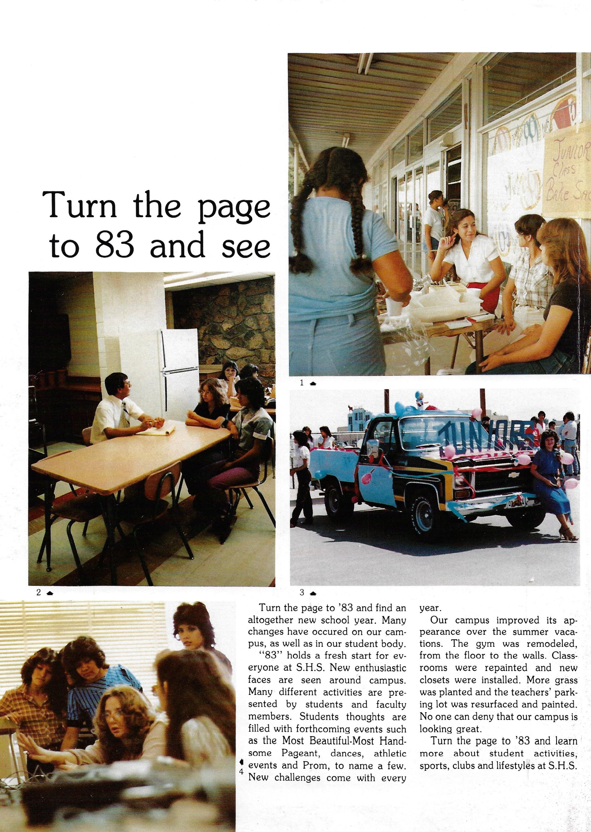 El Chato SHS Yearbook (1983) - El Chato #002