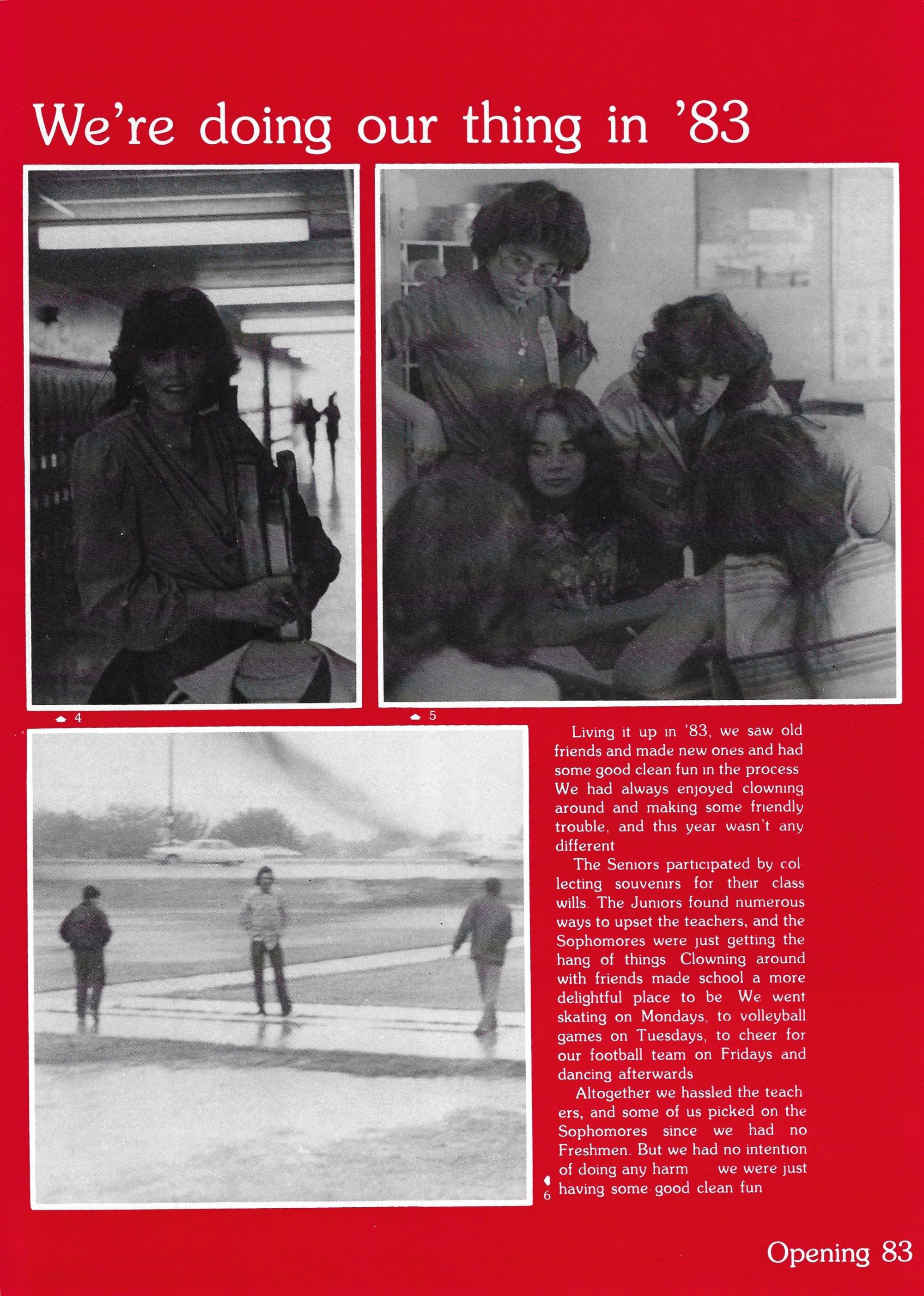 El Chato SHS Yearbook (1983) - El Chato #005