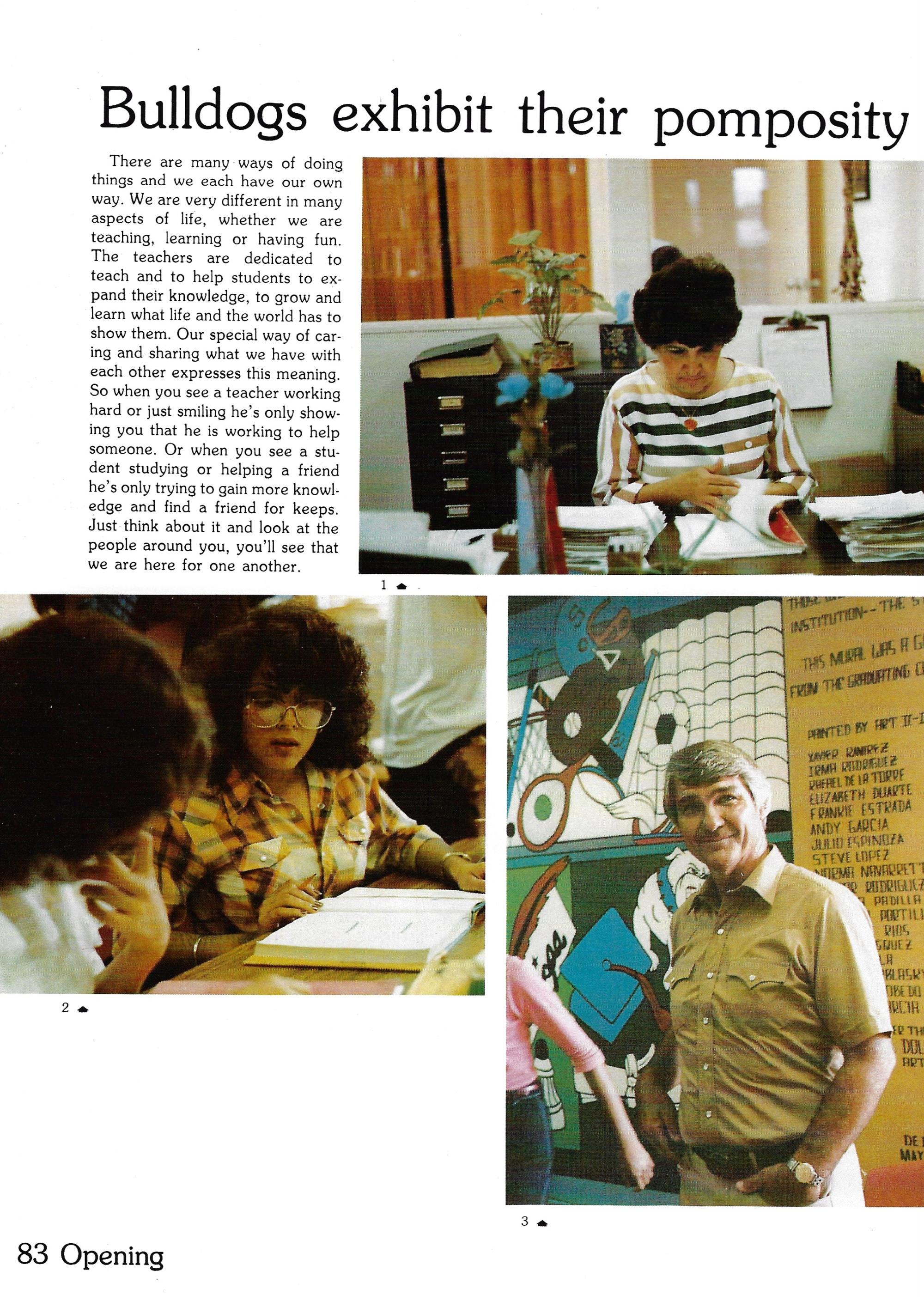 El Chato SHS Yearbook (1983) - El Chato #006