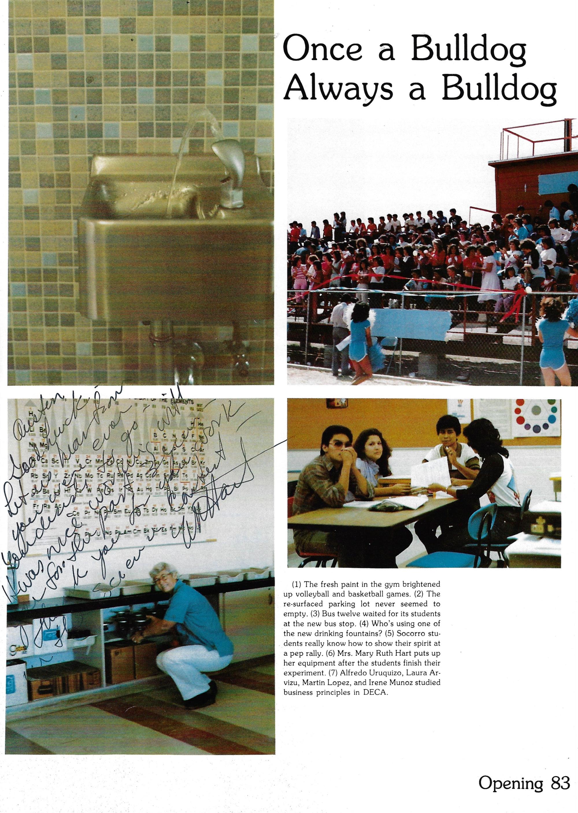 El Chato SHS Yearbook (1983) - El Chato #015