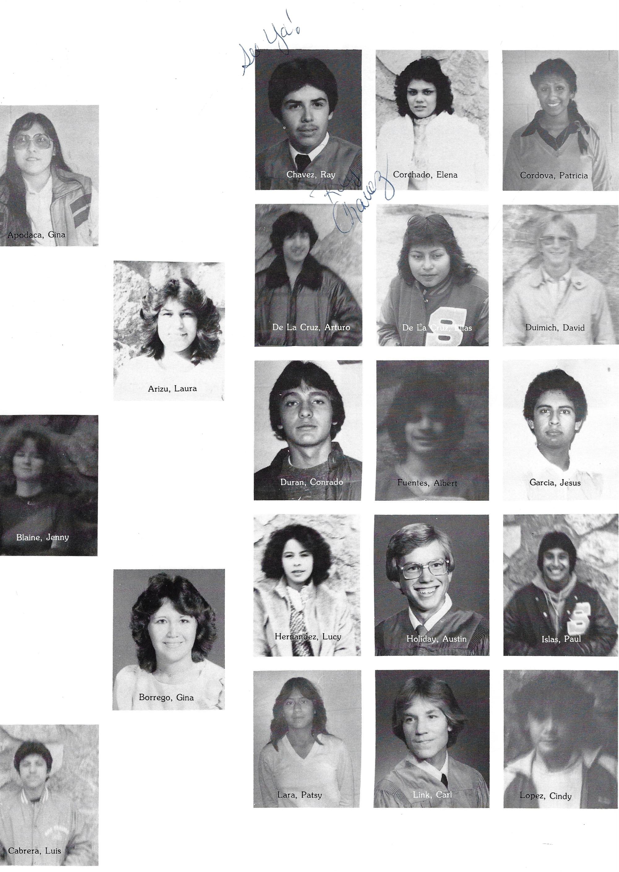 El Chato SHS Yearbook (1983) - El Chato #044