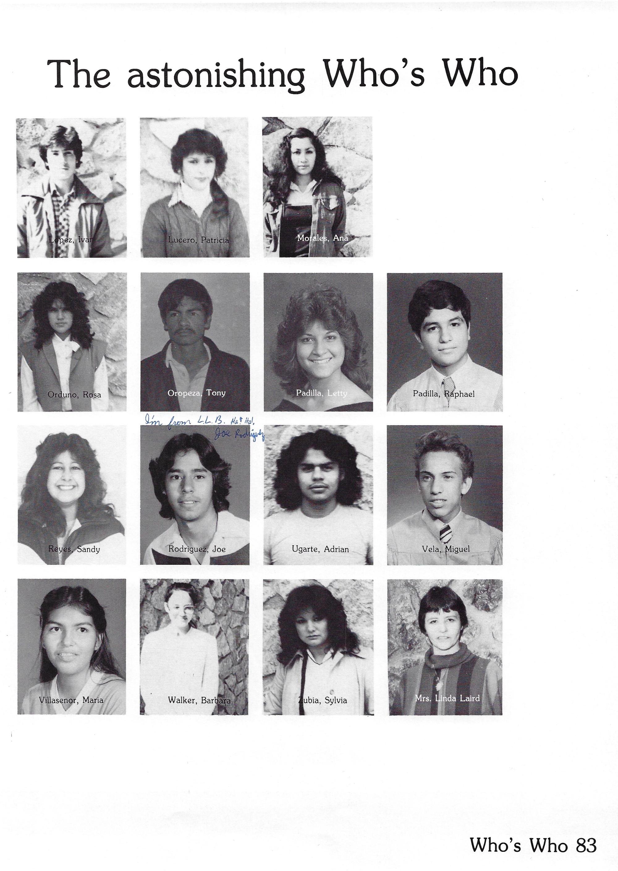 El Chato SHS Yearbook (1983) - El Chato #045