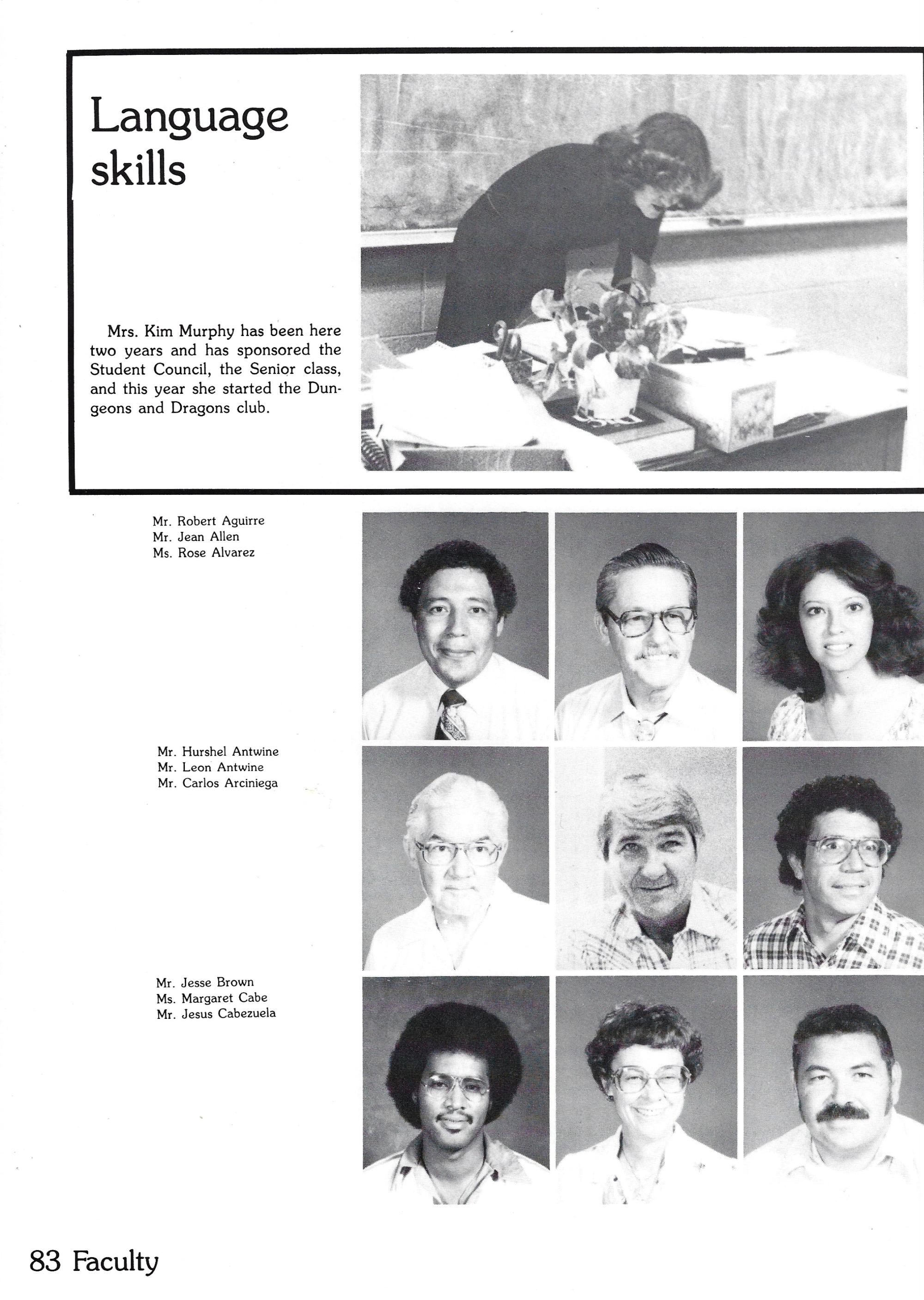 El Chato SHS Yearbook (1983) - El Chato #064