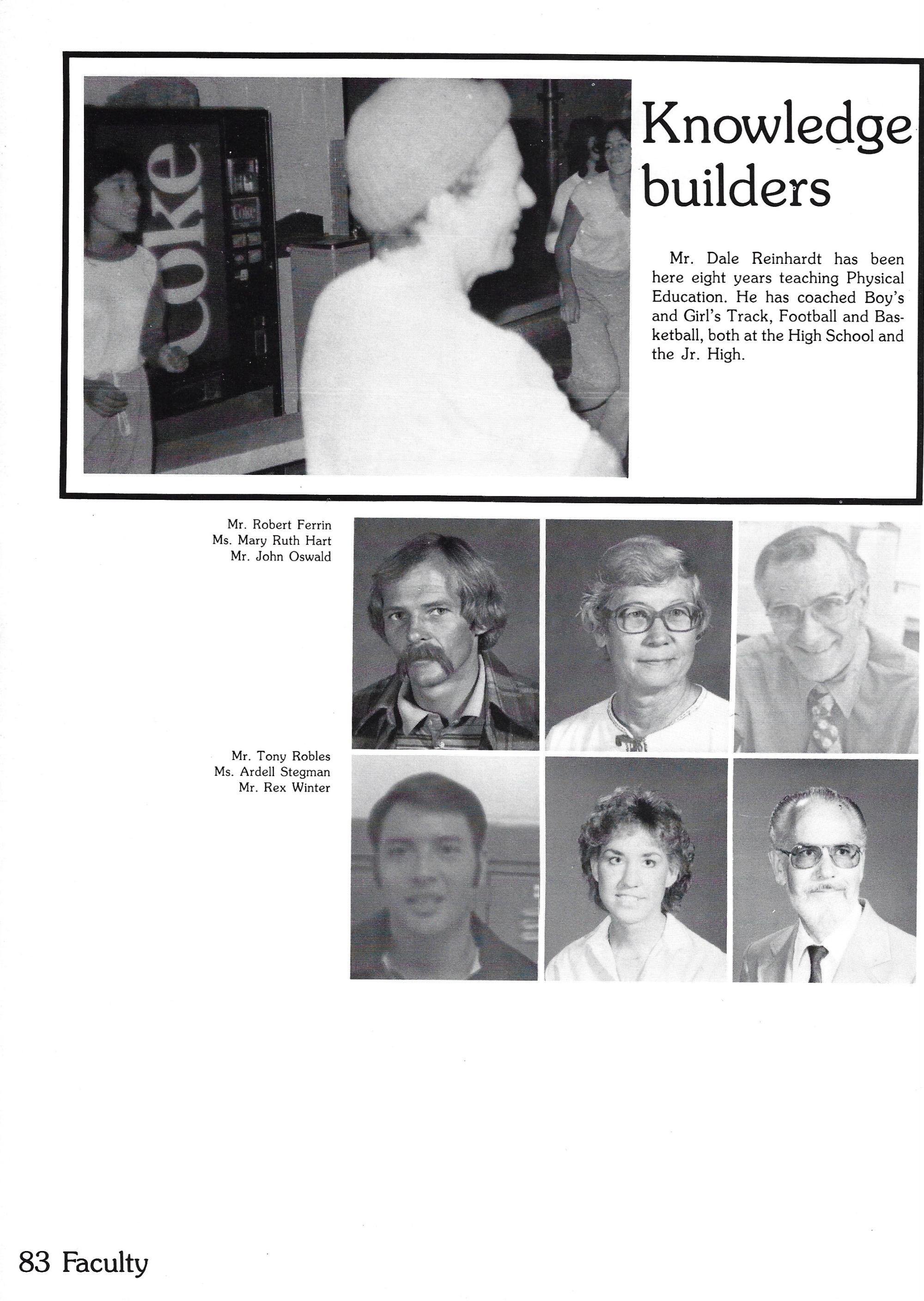 El Chato SHS Yearbook (1983) - El Chato #070