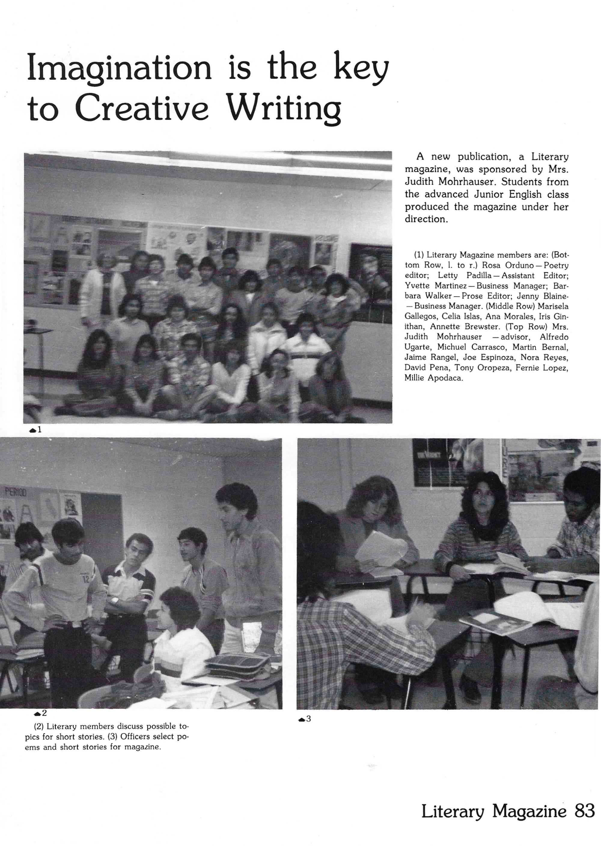 El Chato SHS Yearbook (1983) - El Chato #081