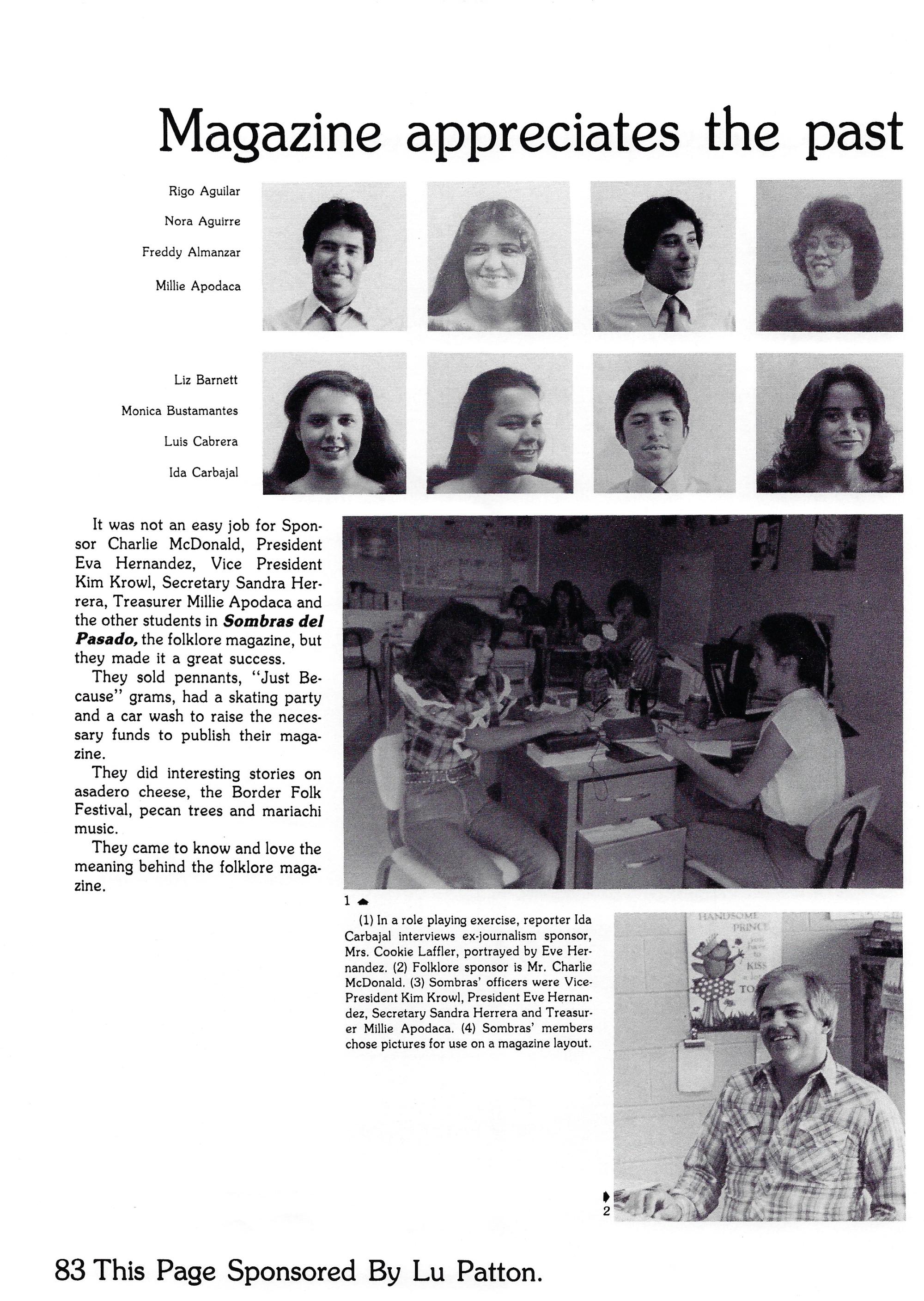El Chato SHS Yearbook (1983) - El Chato #090