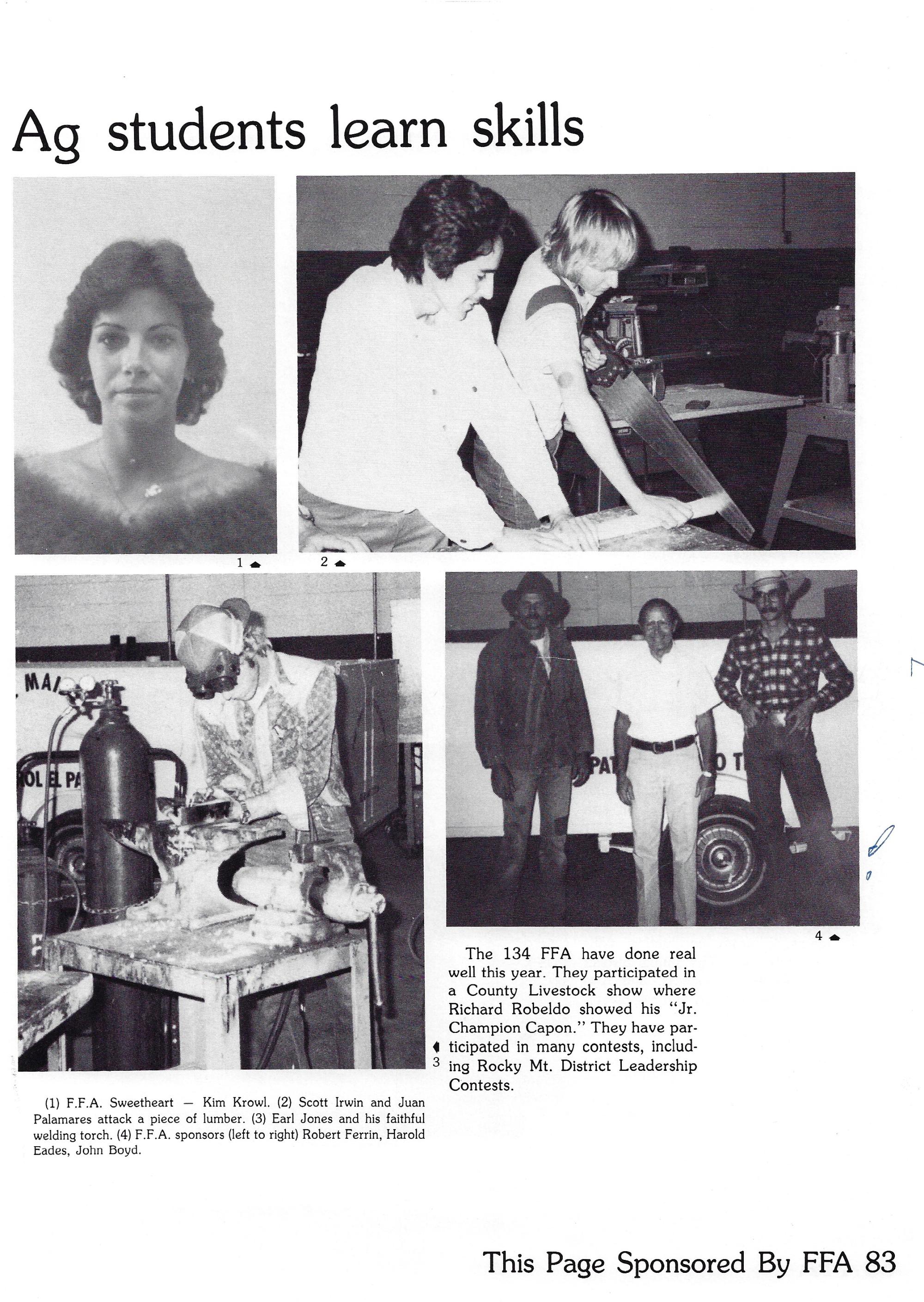 El Chato SHS Yearbook (1983) - El Chato #115