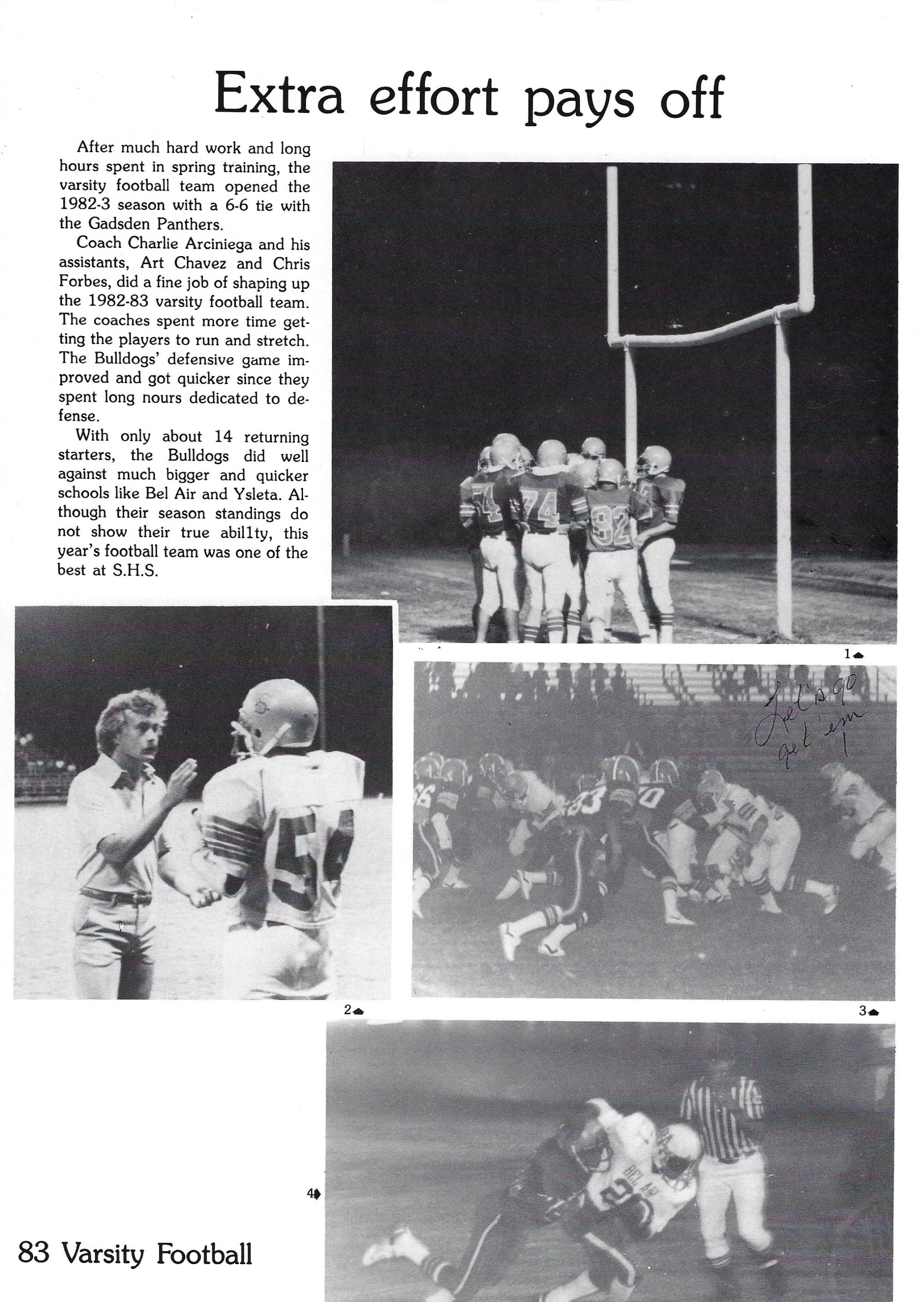 El Chato SHS Yearbook (1983) - El Chato #124