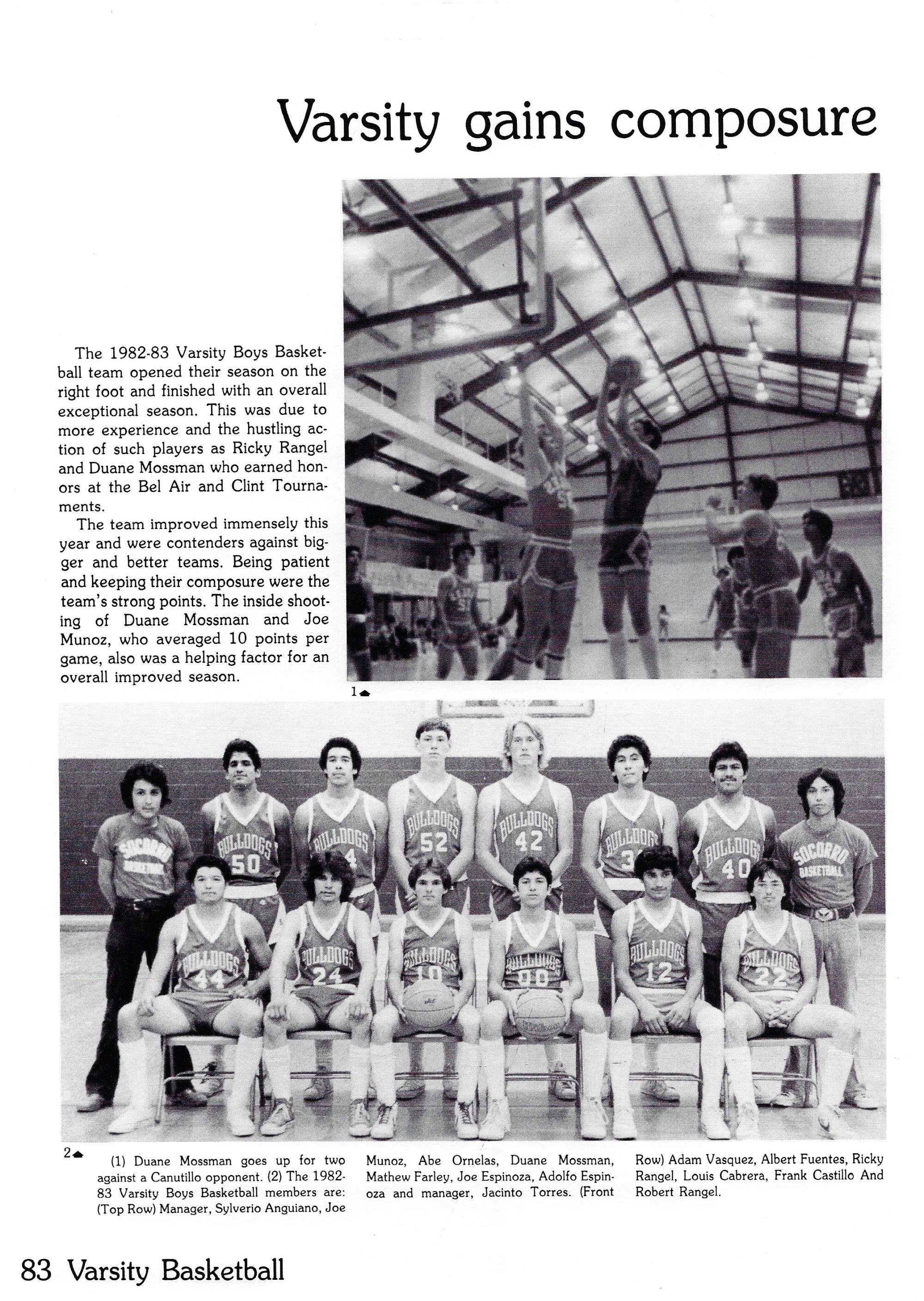 El Chato SHS Yearbook (1983) - El Chato #140