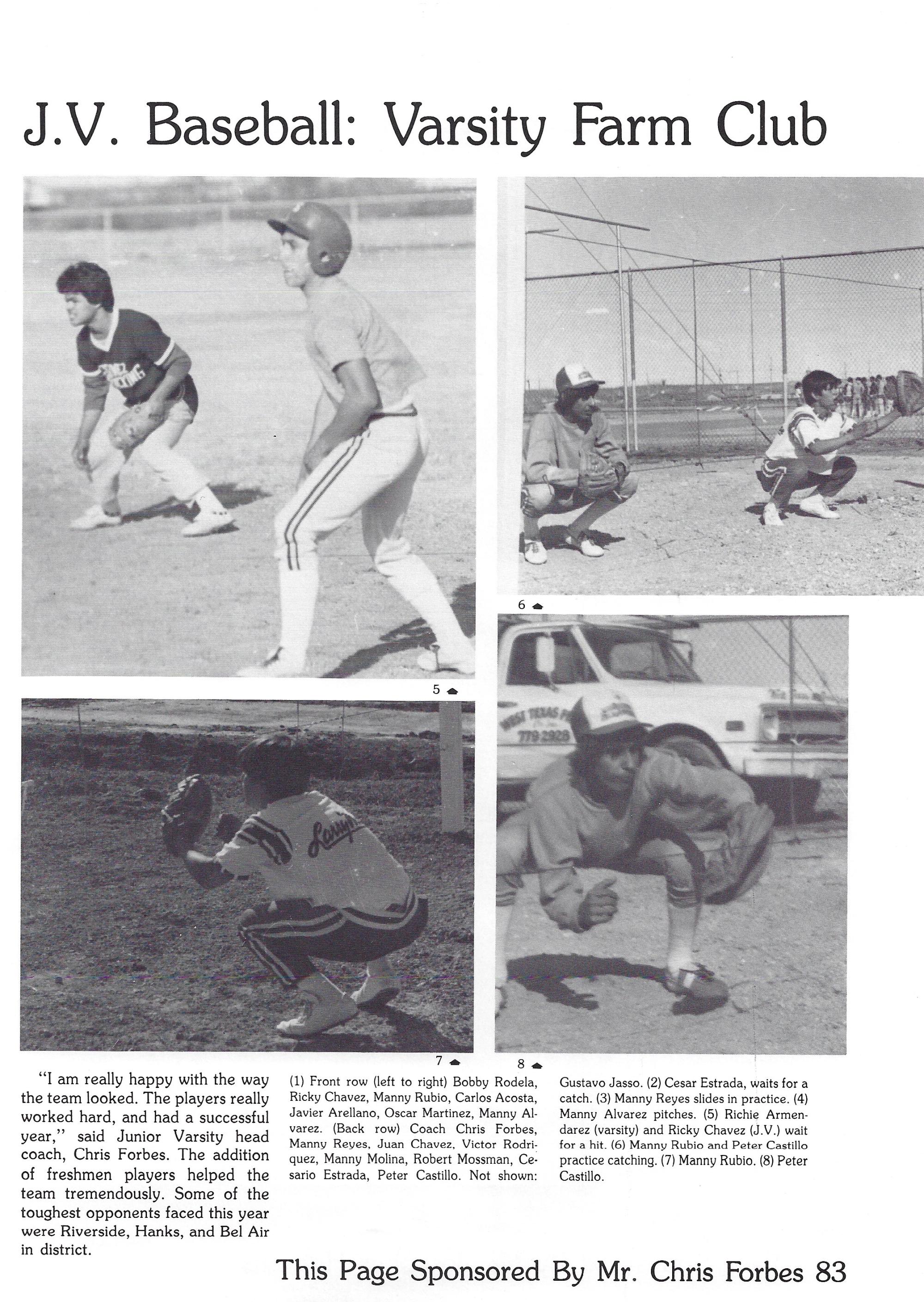 El Chato SHS Yearbook (1983) - El Chato #157