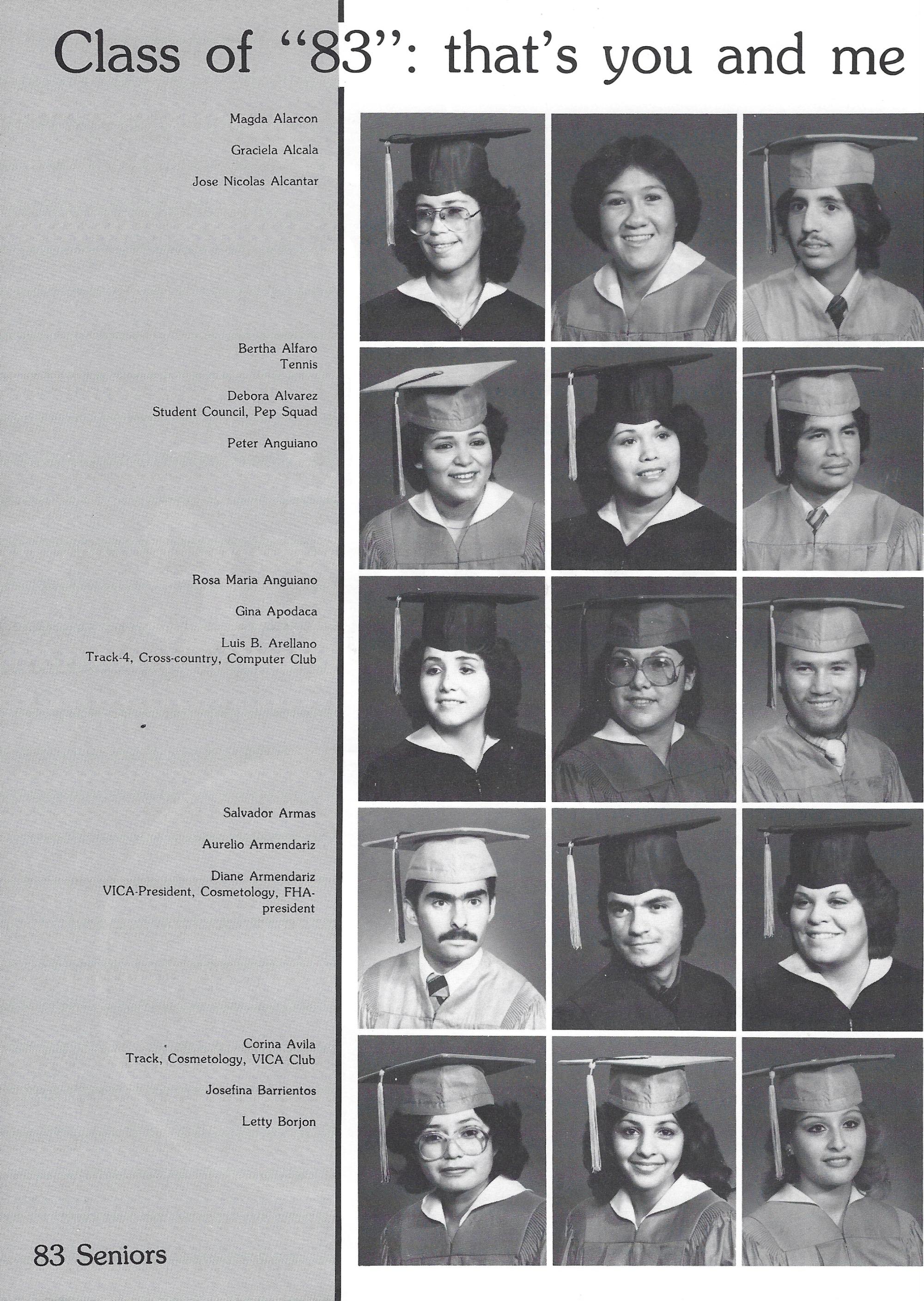 El Chato SHS Yearbook (1983) - El Chato #160